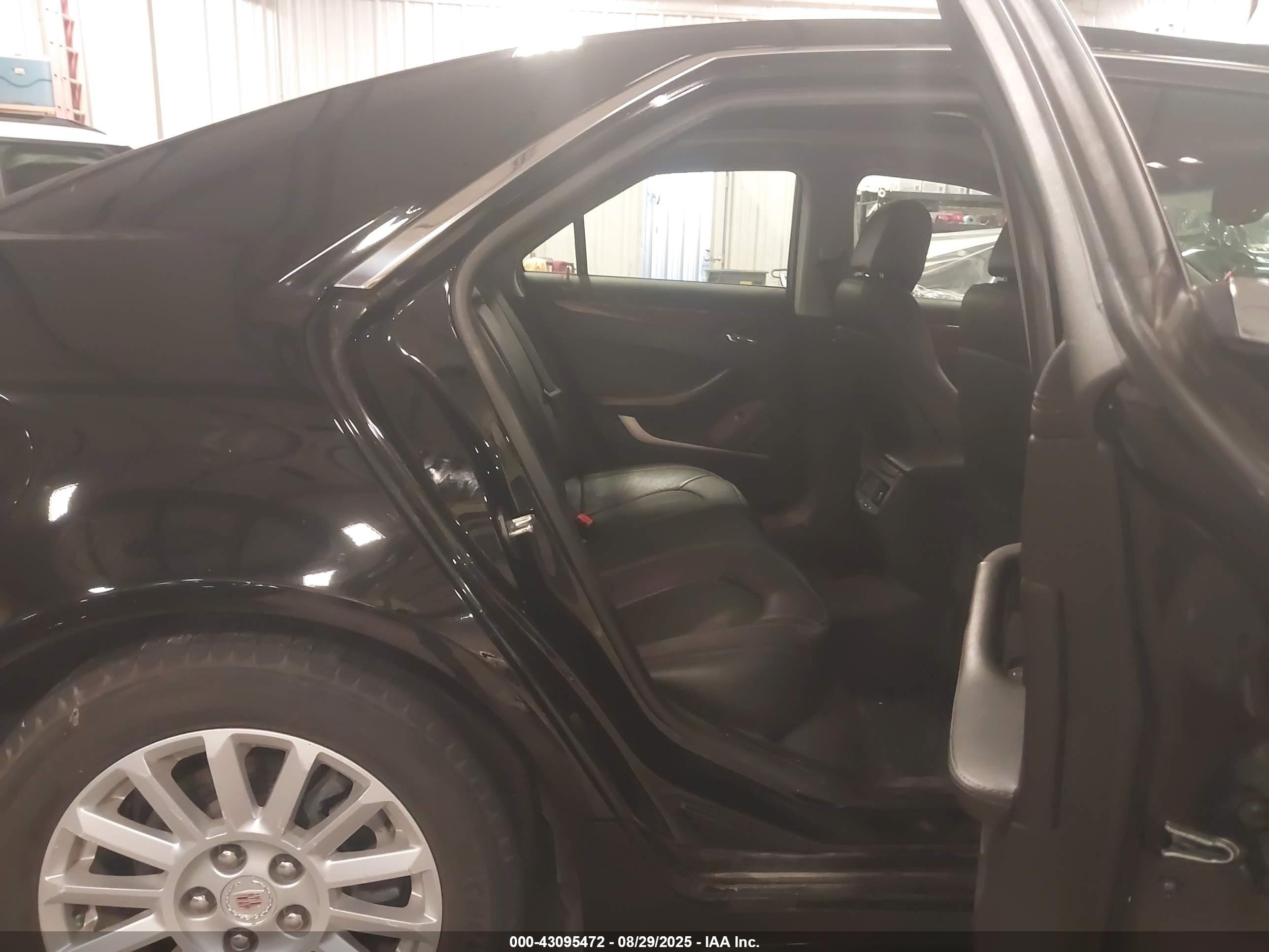 2012 Cadillac Cts Luxury Black vin: 1G6DG5E59C0106081