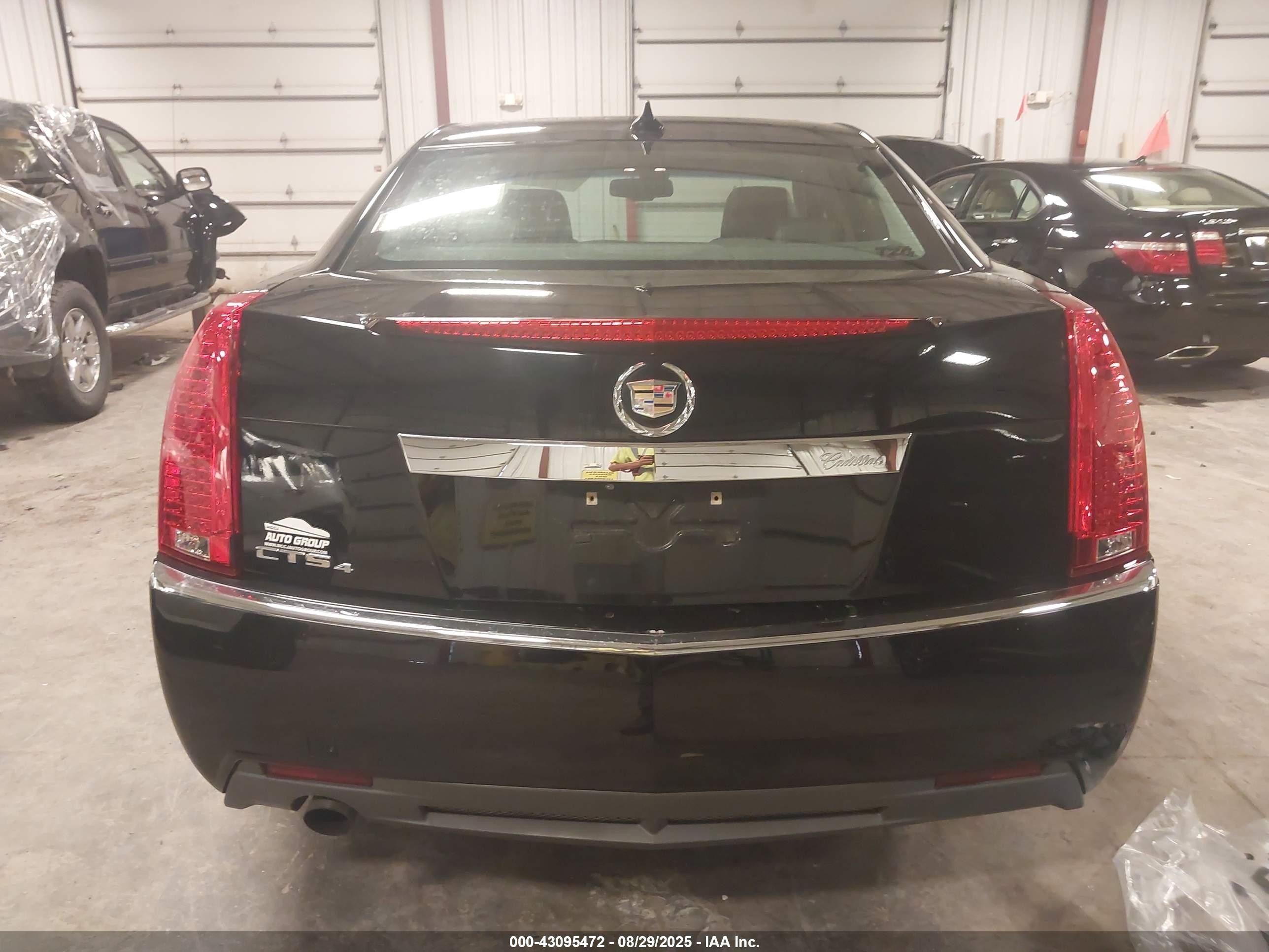 2012 Cadillac Cts Luxury Black vin: 1G6DG5E59C0106081