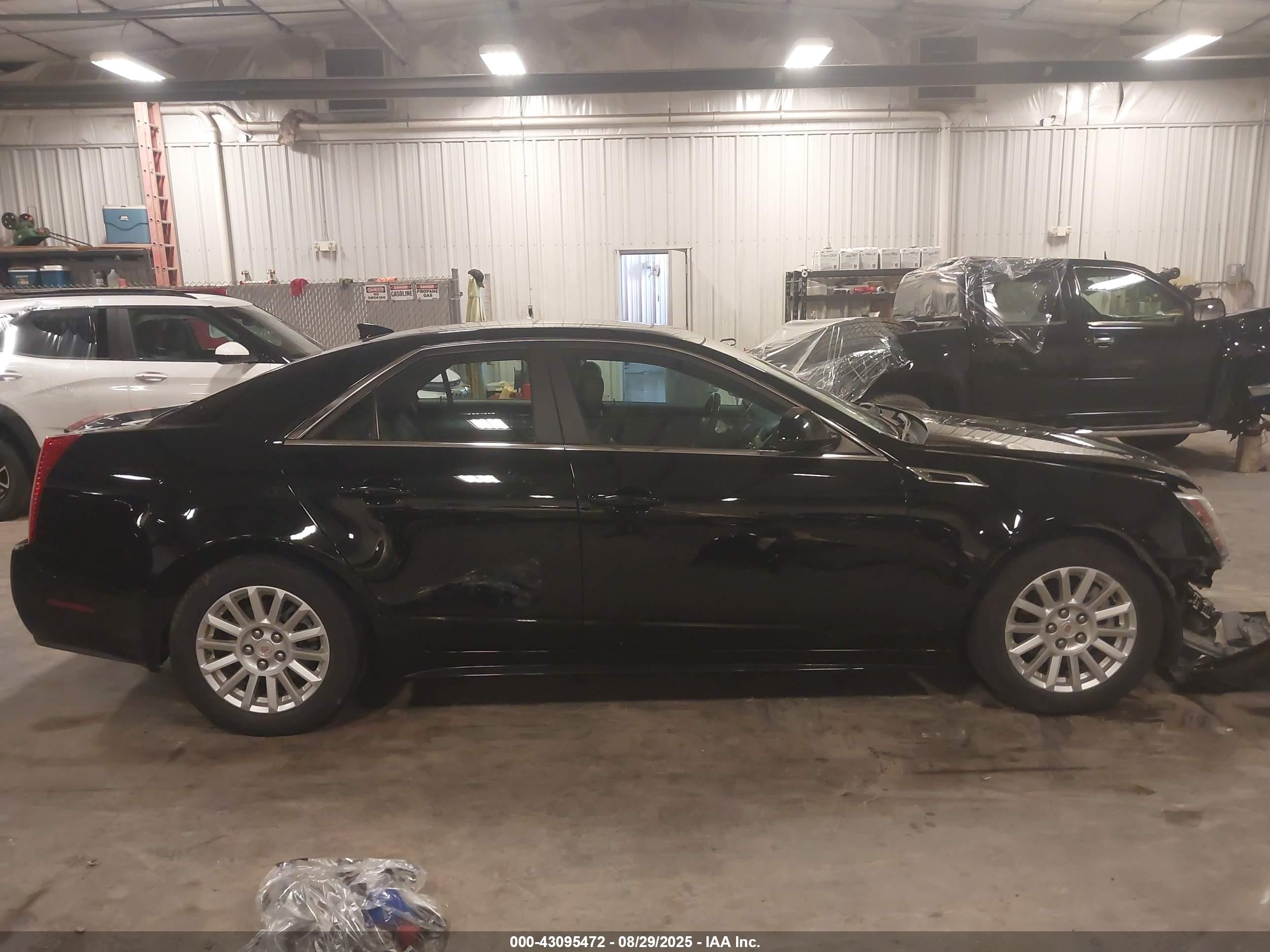 2012 Cadillac Cts Luxury Black vin: 1G6DG5E59C0106081