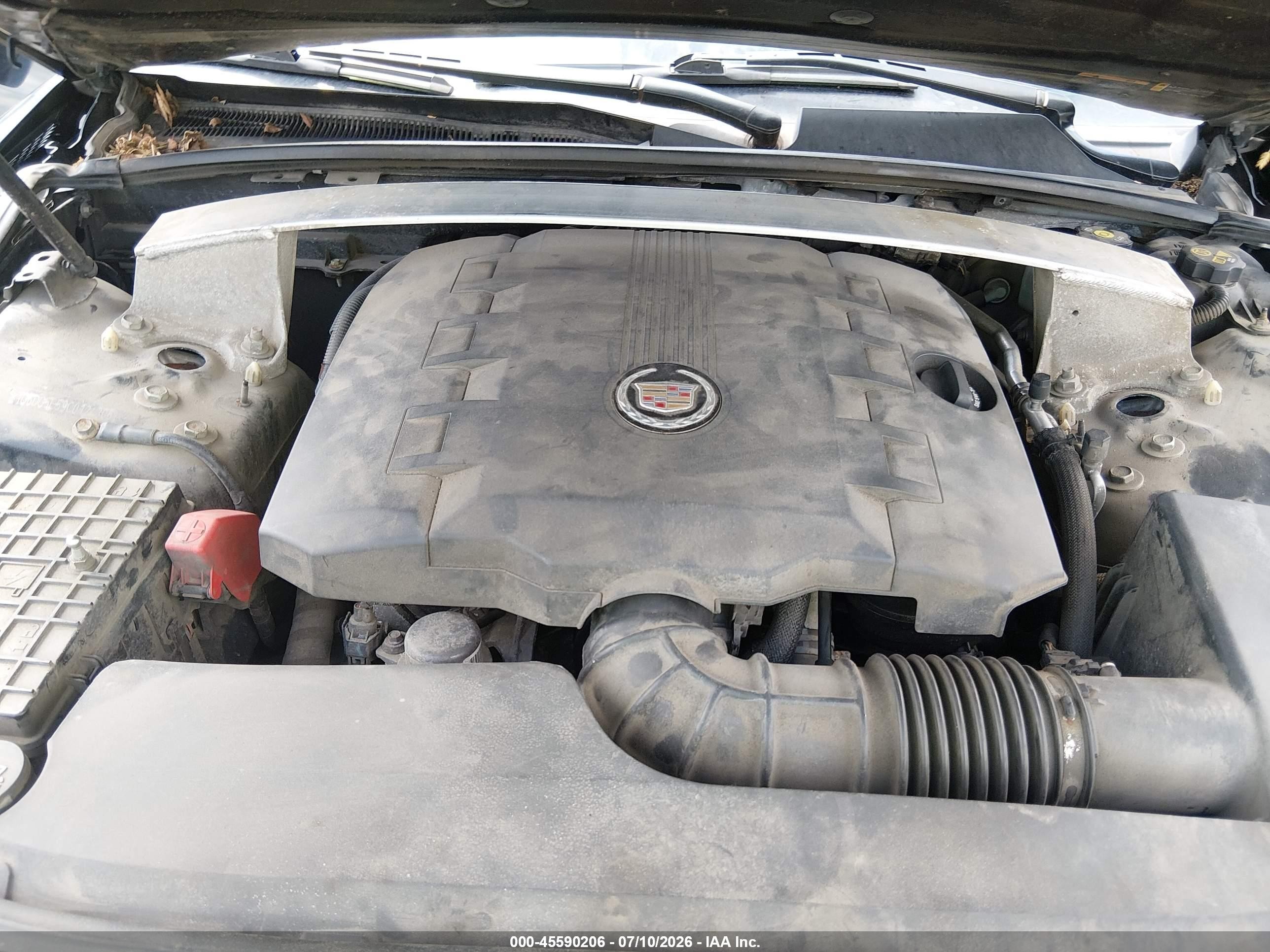 2012 Cadillac Cts Luxury Черный vin: 1G6DG5E59C0124306
