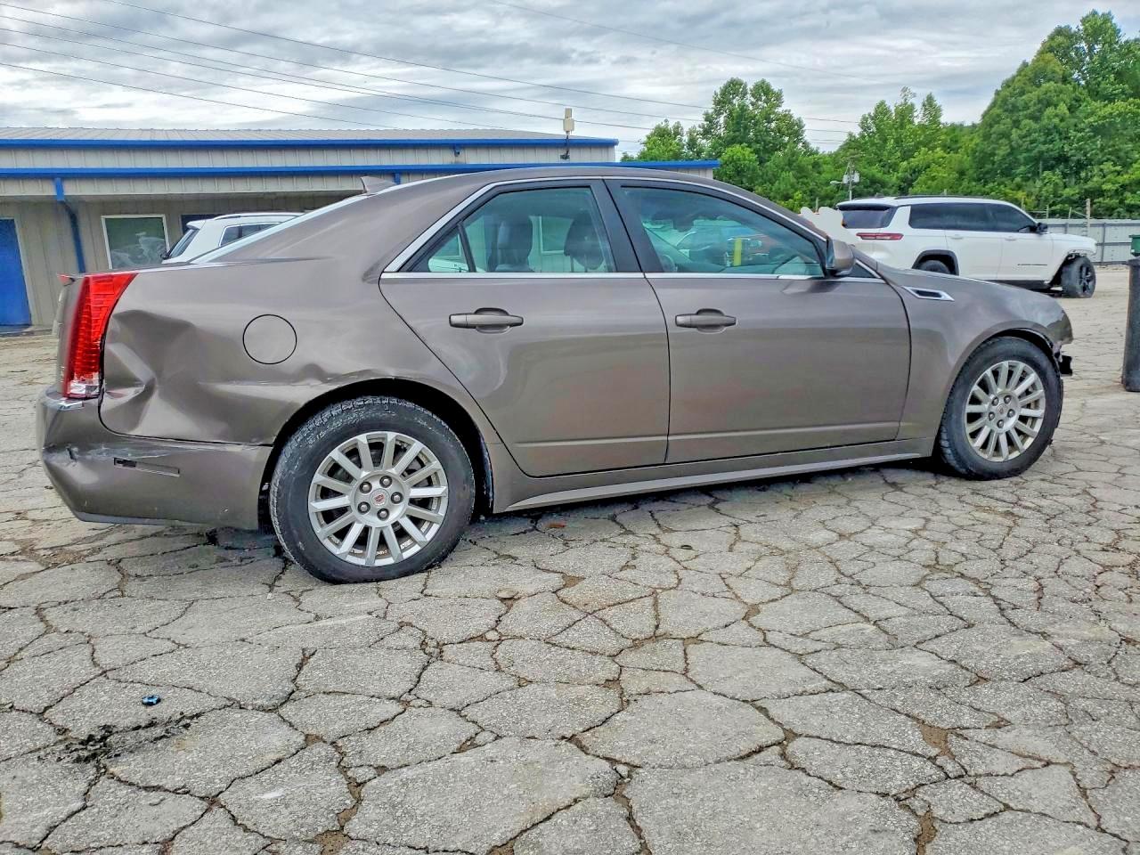 2012 Cadillac Cts Luxury Collection Gray vin: 1G6DG5E59C0127626