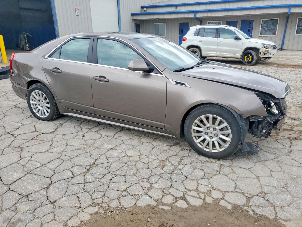 2012 Cadillac Cts Luxury Collection Gray vin: 1G6DG5E59C0127626