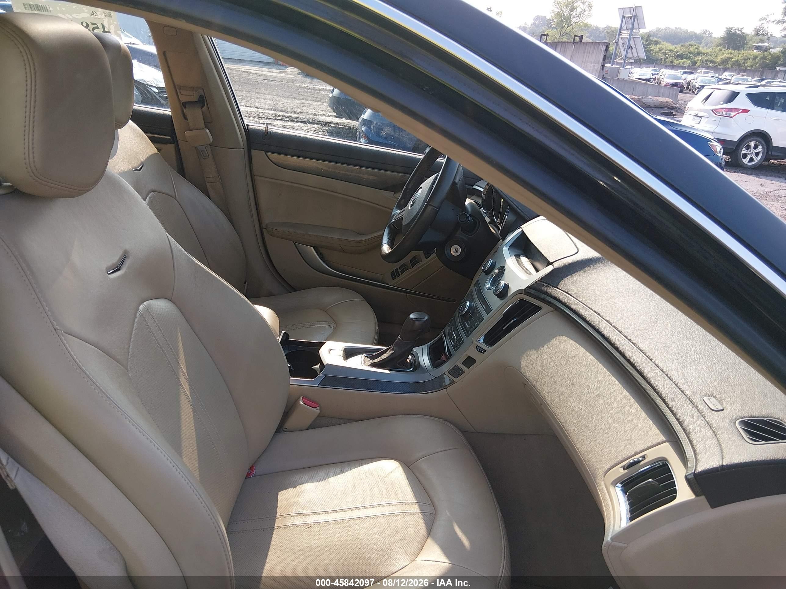 2013 Cadillac Cts Luxury Black vin: 1G6DG5E59D0113596