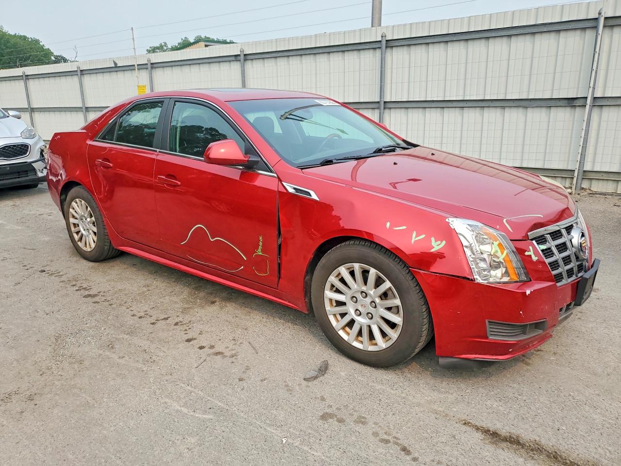 2012 Cadillac Cts Luxury Collection Red vin: 1G6DG5E5XC0134374
