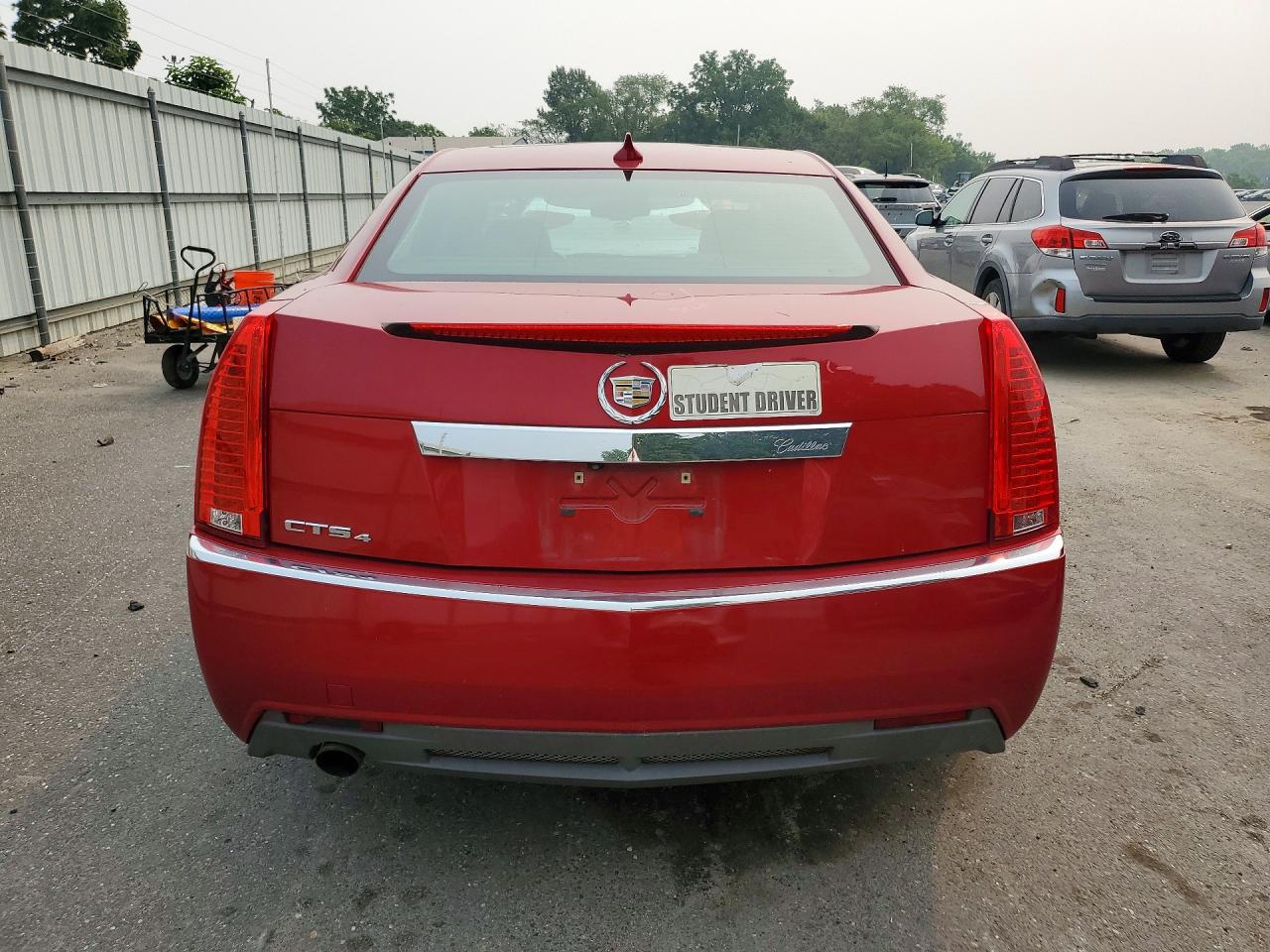 2012 Cadillac Cts Luxury Collection Red vin: 1G6DG5E5XC0134374