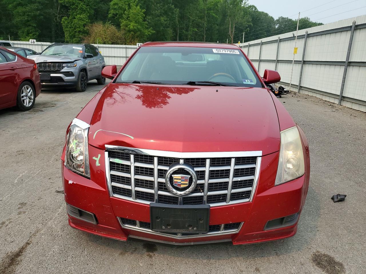 2012 Cadillac Cts Luxury Collection Red vin: 1G6DG5E5XC0134374