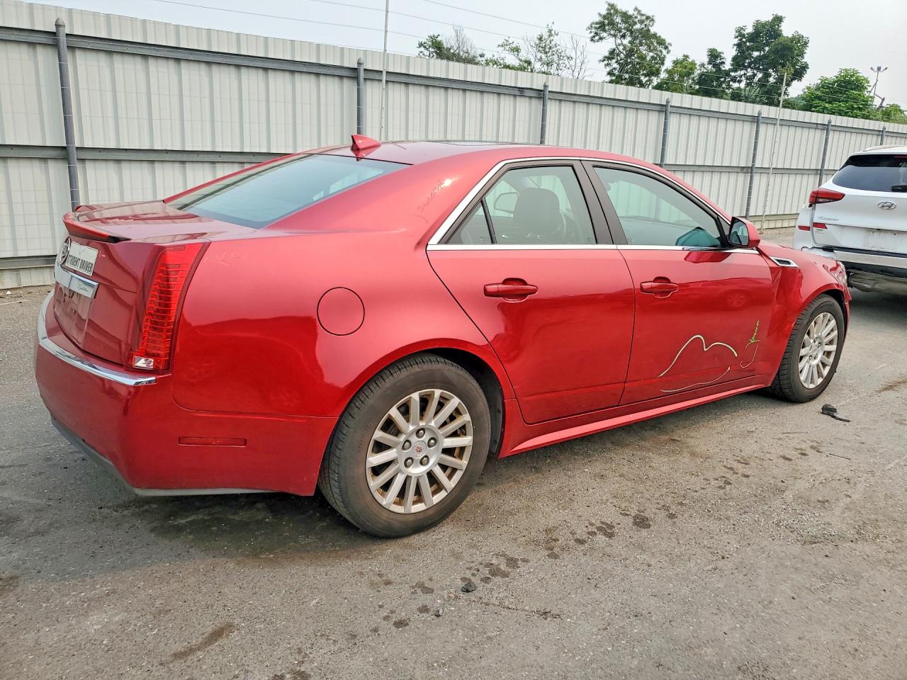 2012 Cadillac Cts Luxury Collection Red vin: 1G6DG5E5XC0134374