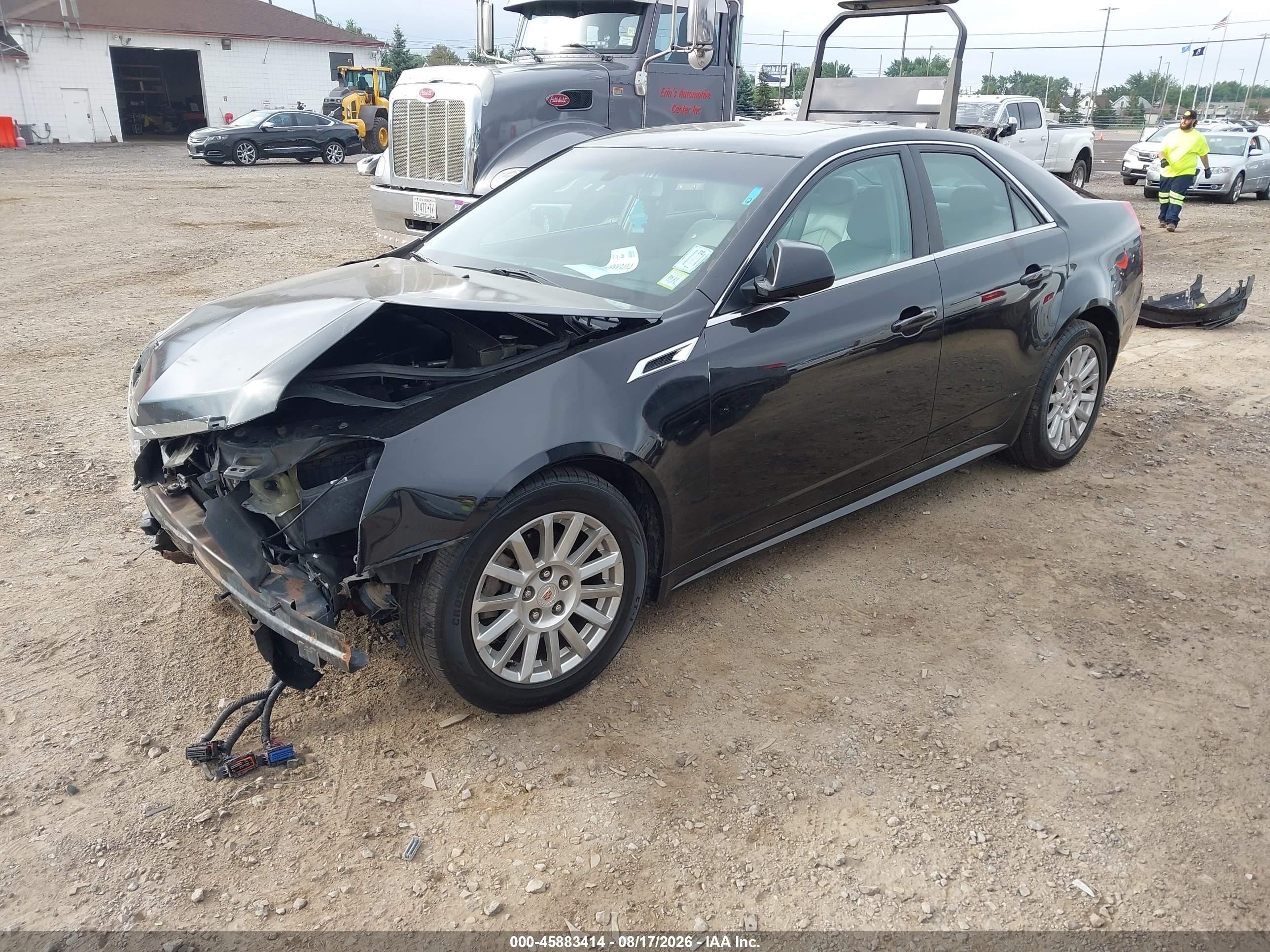 2013 Cadillac Cts Luxury Black vin: 1G6DG5E5XD0106110