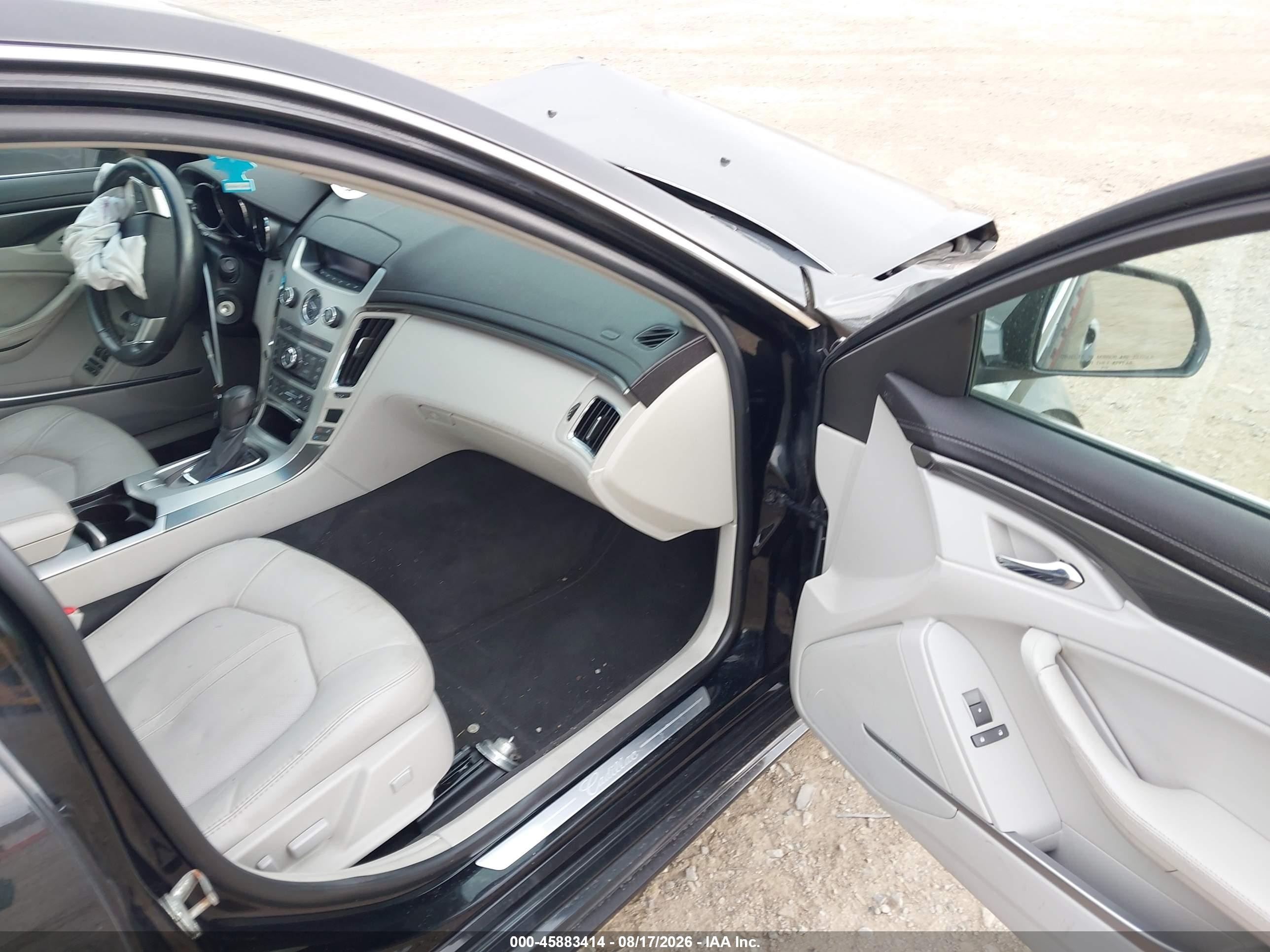 2013 Cadillac Cts Luxury Black vin: 1G6DG5E5XD0106110