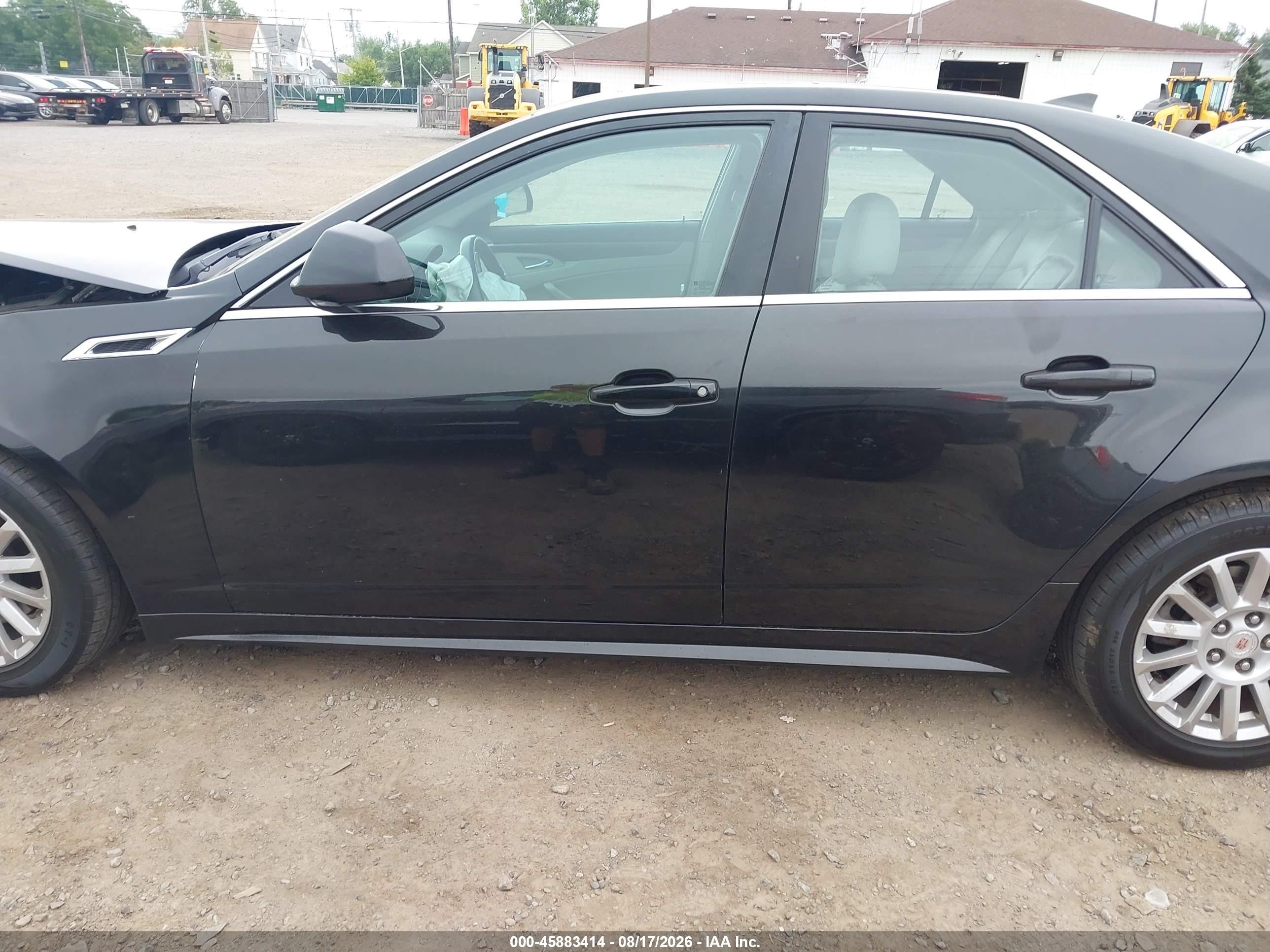 2013 Cadillac Cts Luxury Black vin: 1G6DG5E5XD0106110