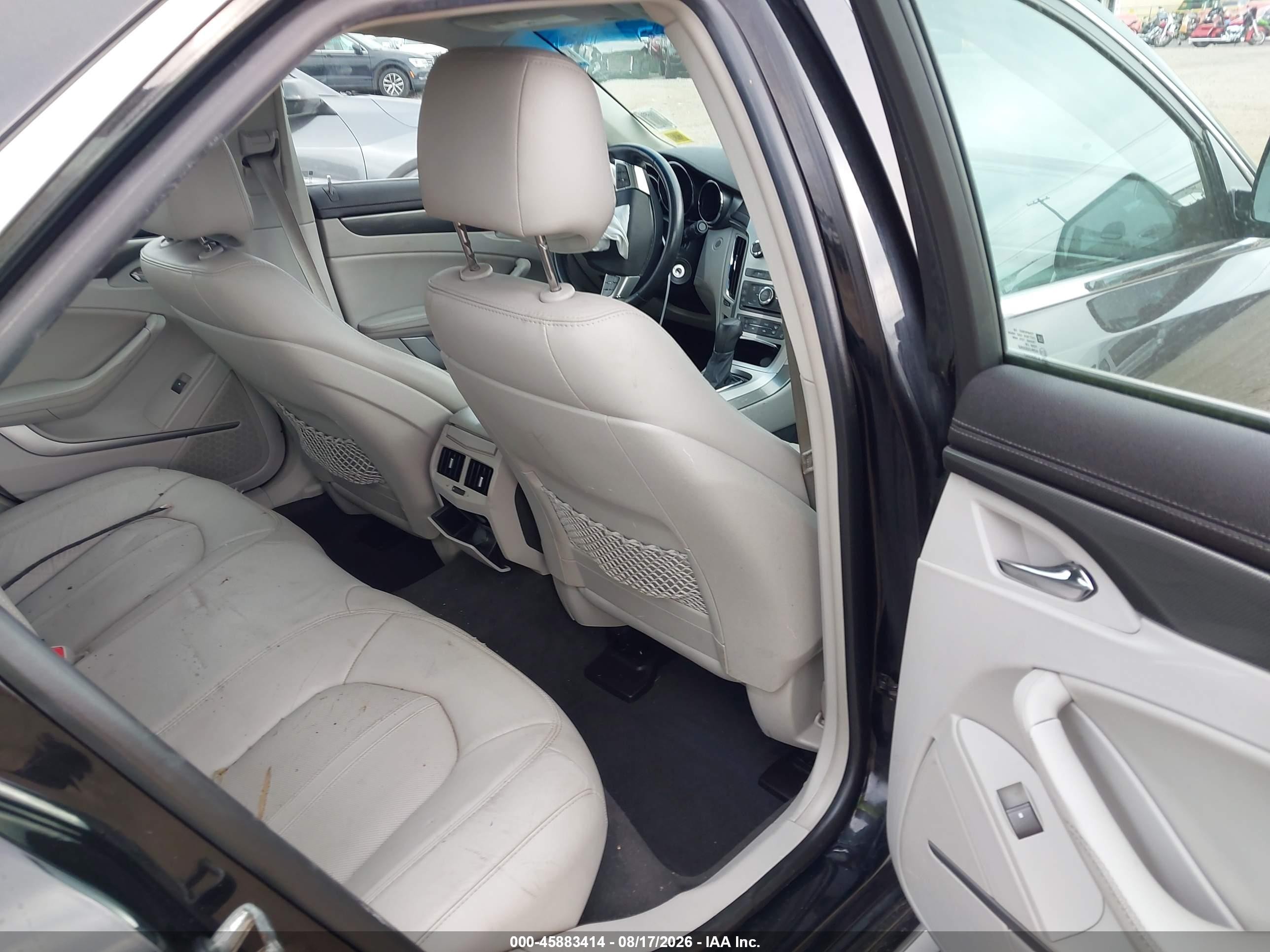 2013 Cadillac Cts Luxury Black vin: 1G6DG5E5XD0106110