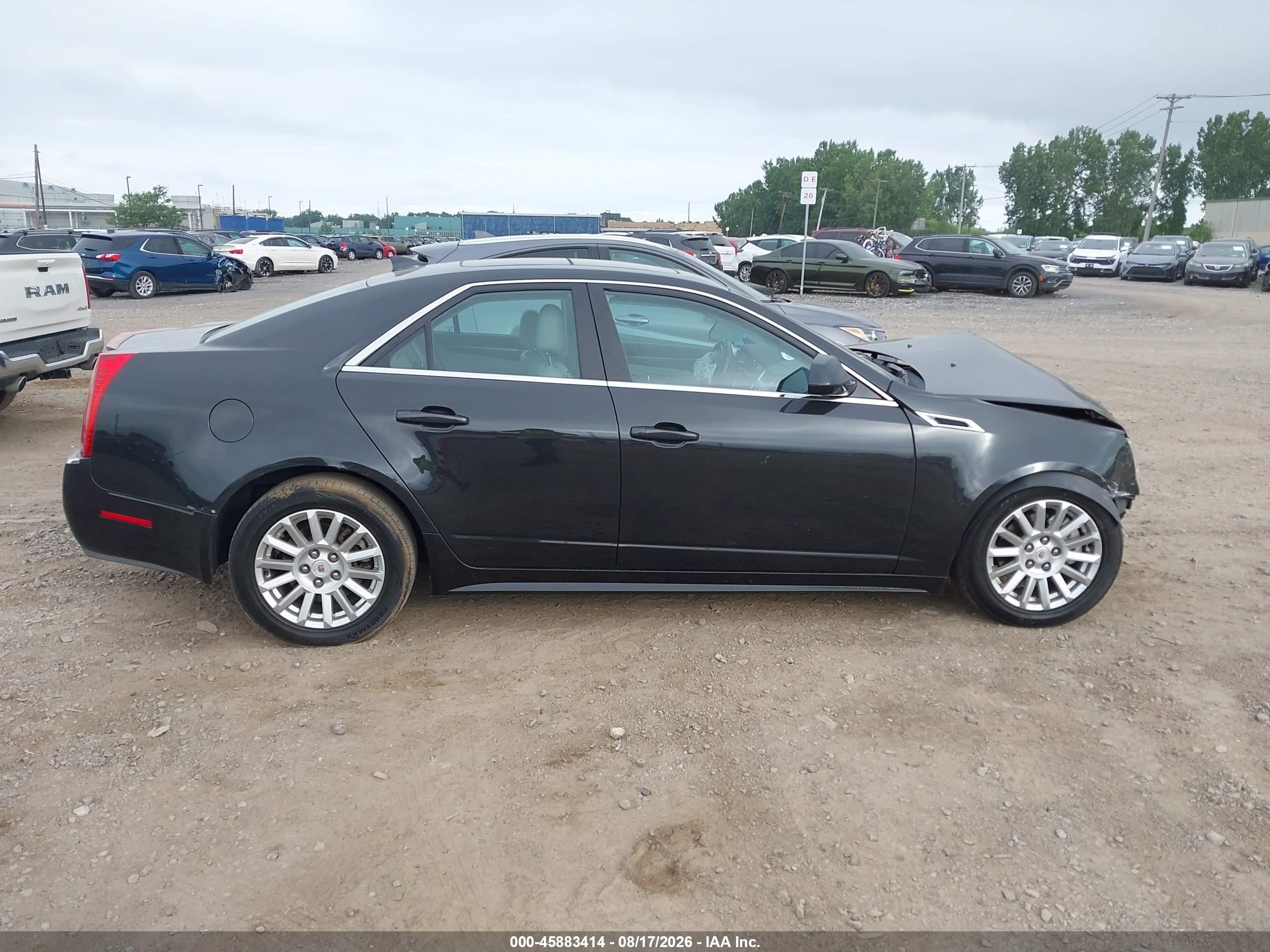 2013 Cadillac Cts Luxury Black vin: 1G6DG5E5XD0106110