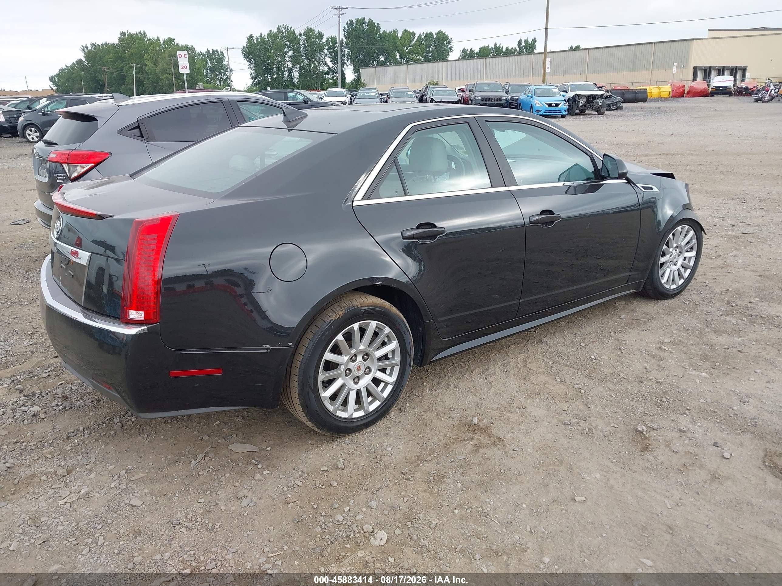2013 Cadillac Cts Luxury Black vin: 1G6DG5E5XD0106110