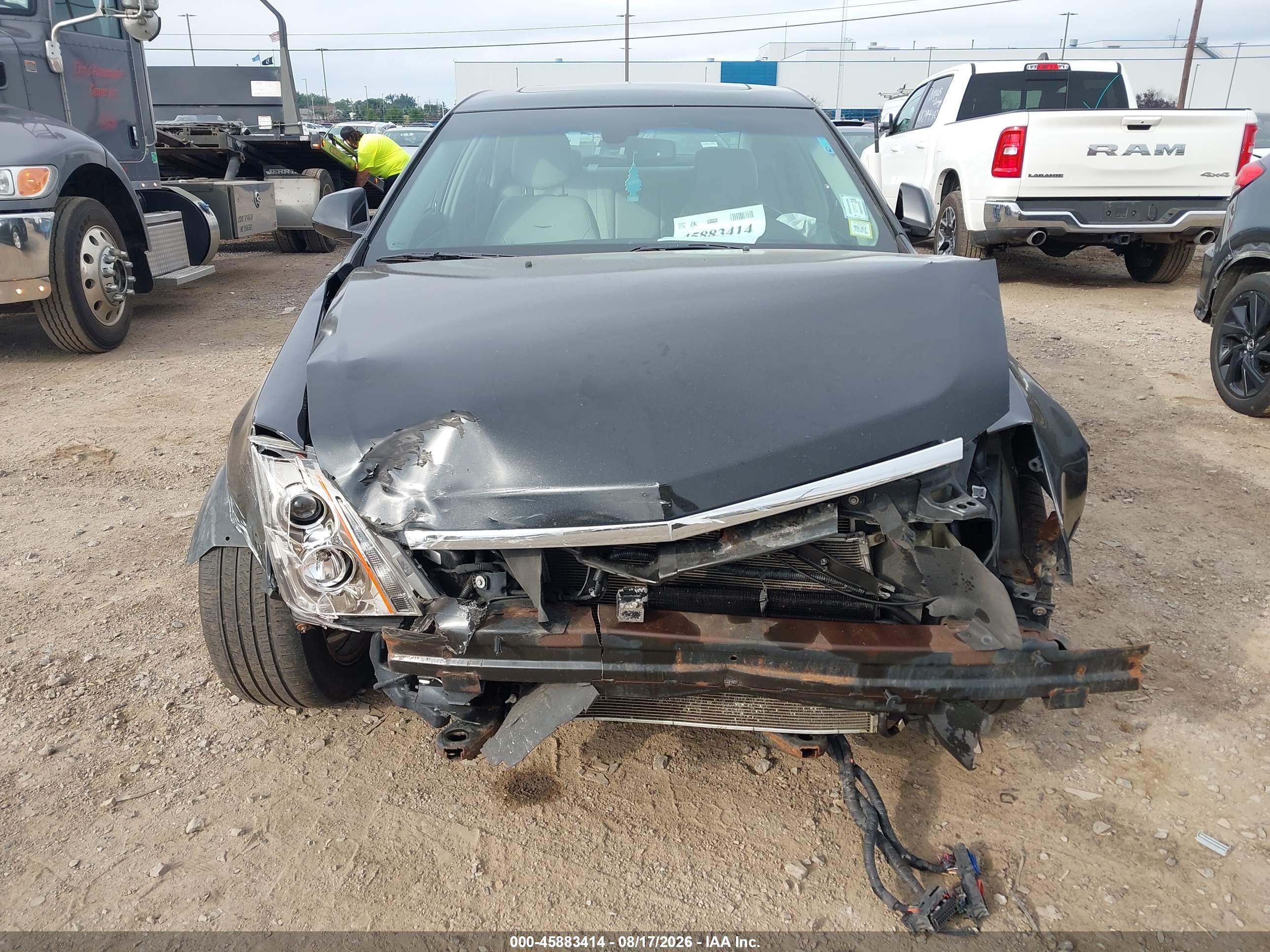 2013 Cadillac Cts Luxury Black vin: 1G6DG5E5XD0106110