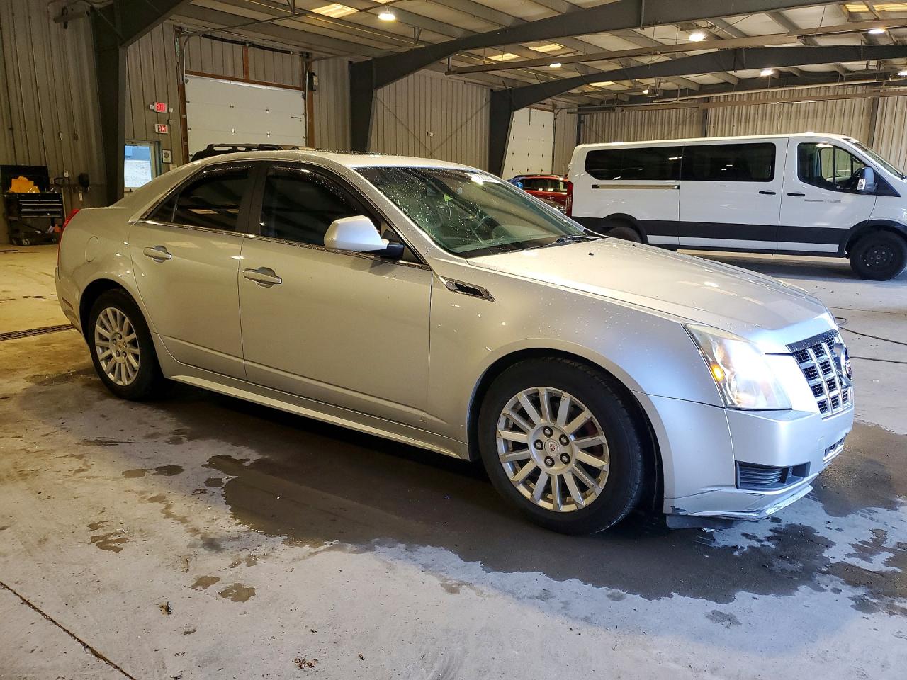 2013 Cadillac Cts Luxury Collection Silver vin: 1G6DG5E5XD0116734