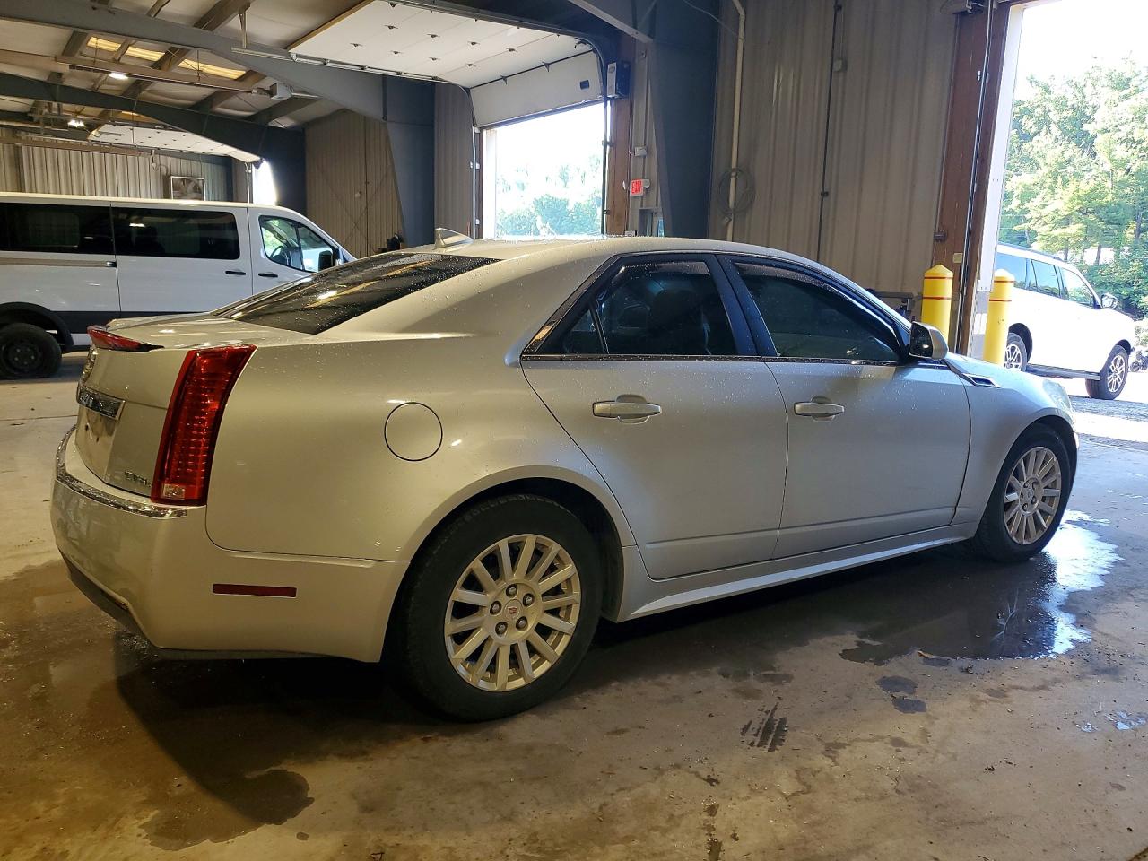 2013 Cadillac Cts Luxury Collection Silver vin: 1G6DG5E5XD0116734