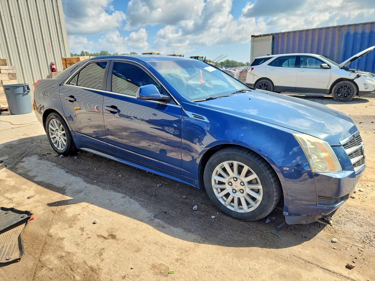 2010 Cadillac Cts Luxury Collection Blue vin: 1G6DG5EG2A0105577
