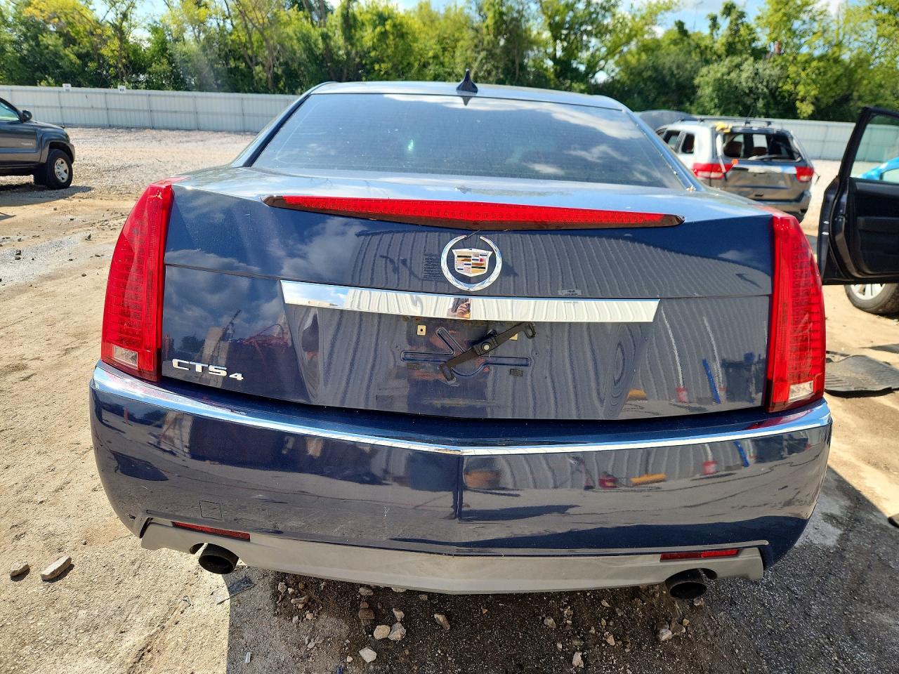 2010 Cadillac Cts Luxury Collection Blue vin: 1G6DG5EG2A0105577