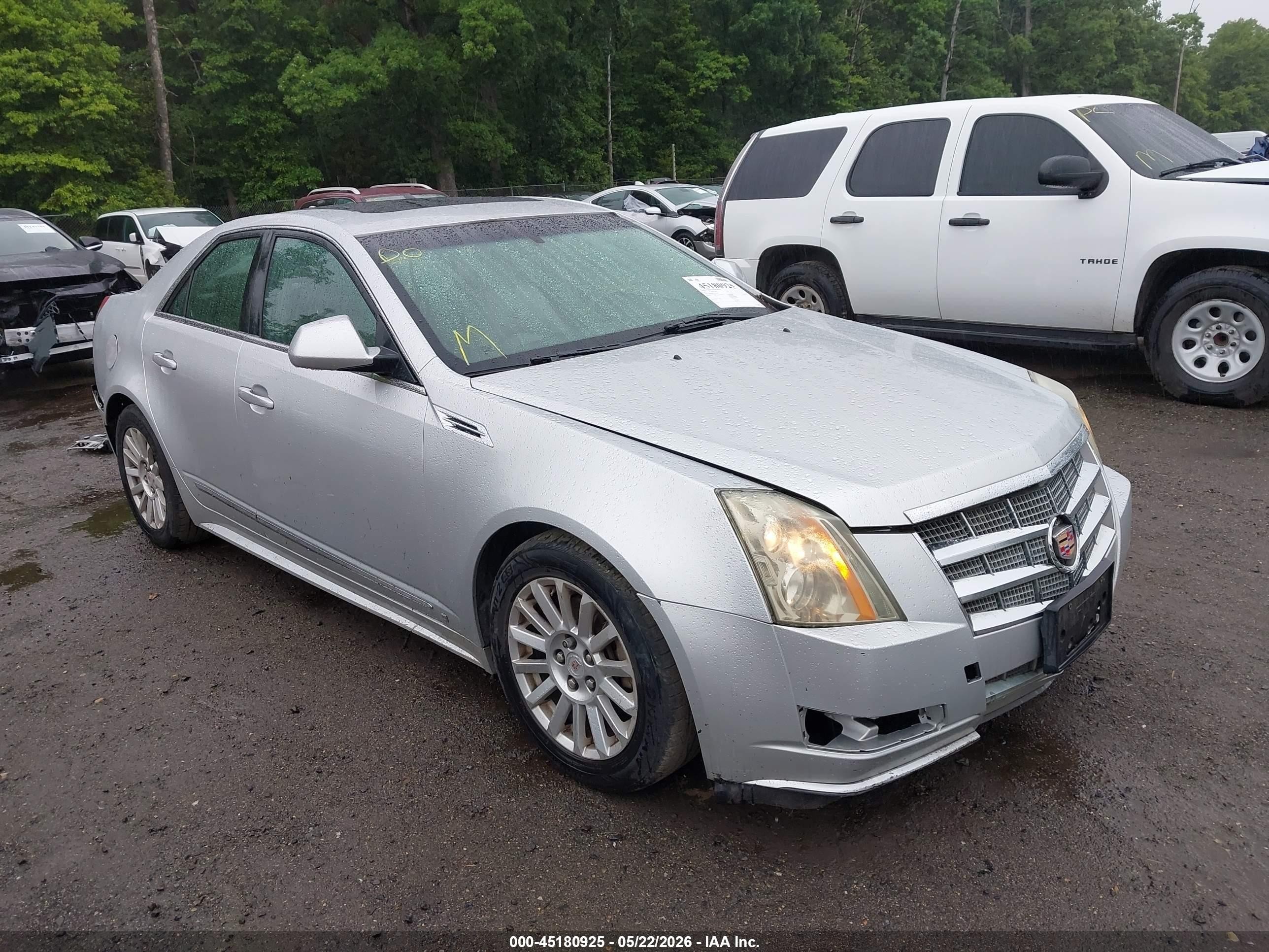 2010 Cadillac Cts Luxury Silver vin: 1G6DG5EG3A0101084