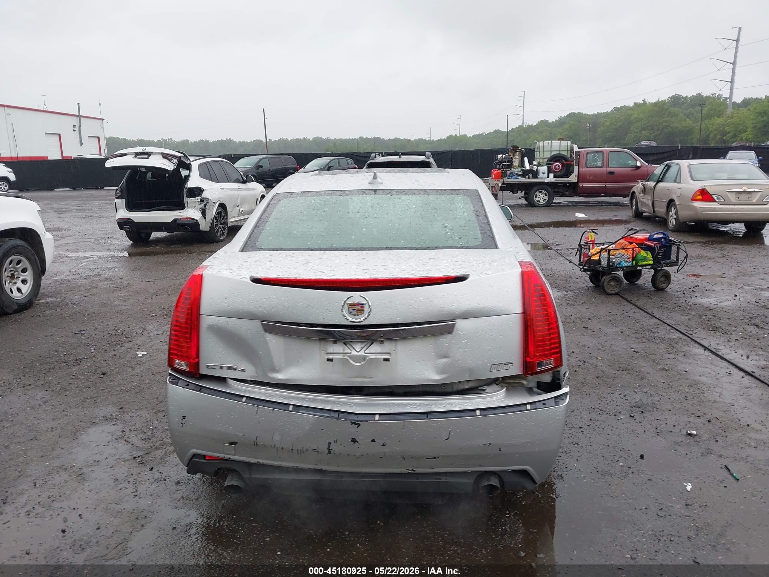 2010 Cadillac Cts Luxury Silver vin: 1G6DG5EG3A0101084