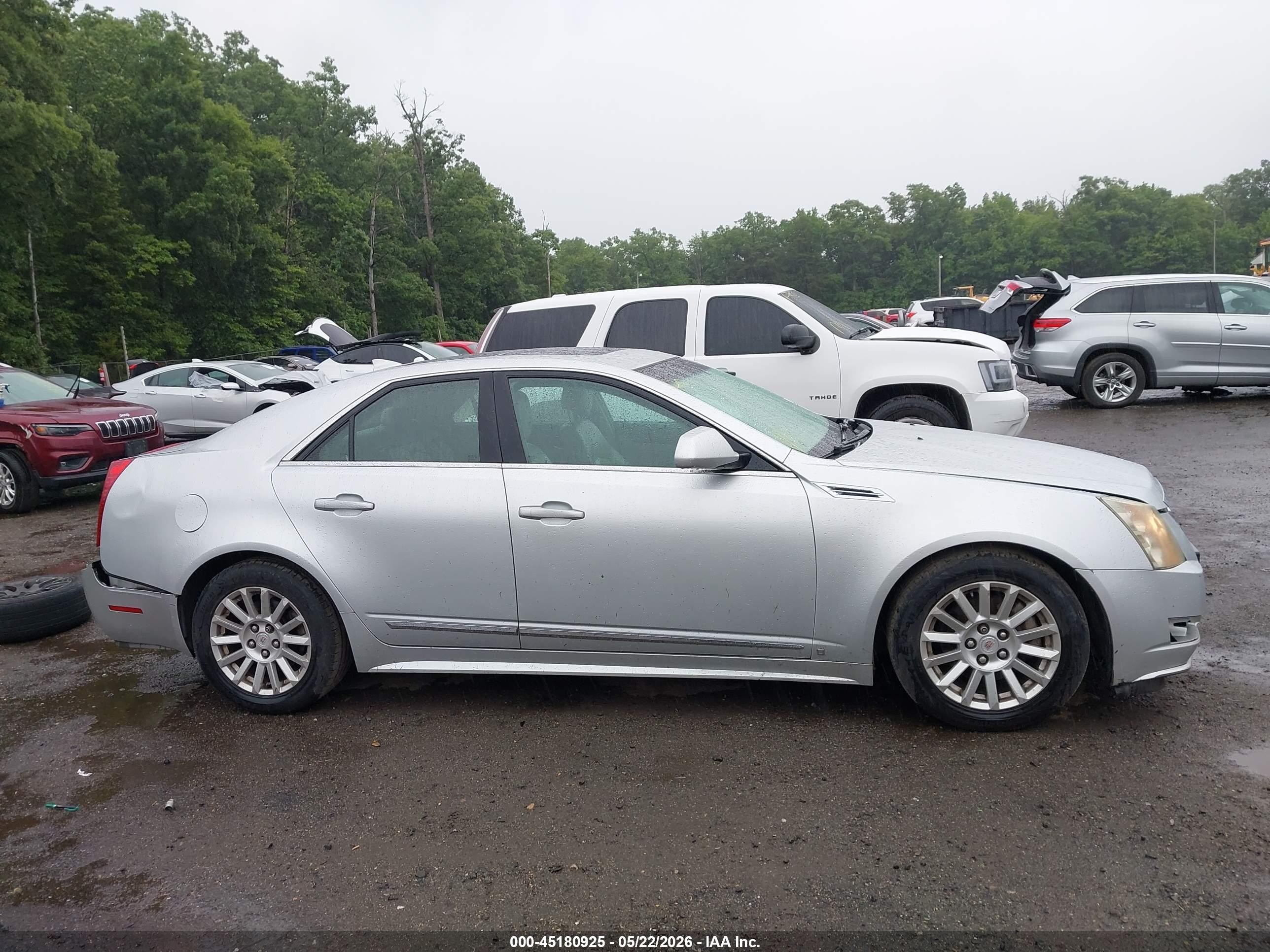 2010 Cadillac Cts Luxury Silver vin: 1G6DG5EG3A0101084