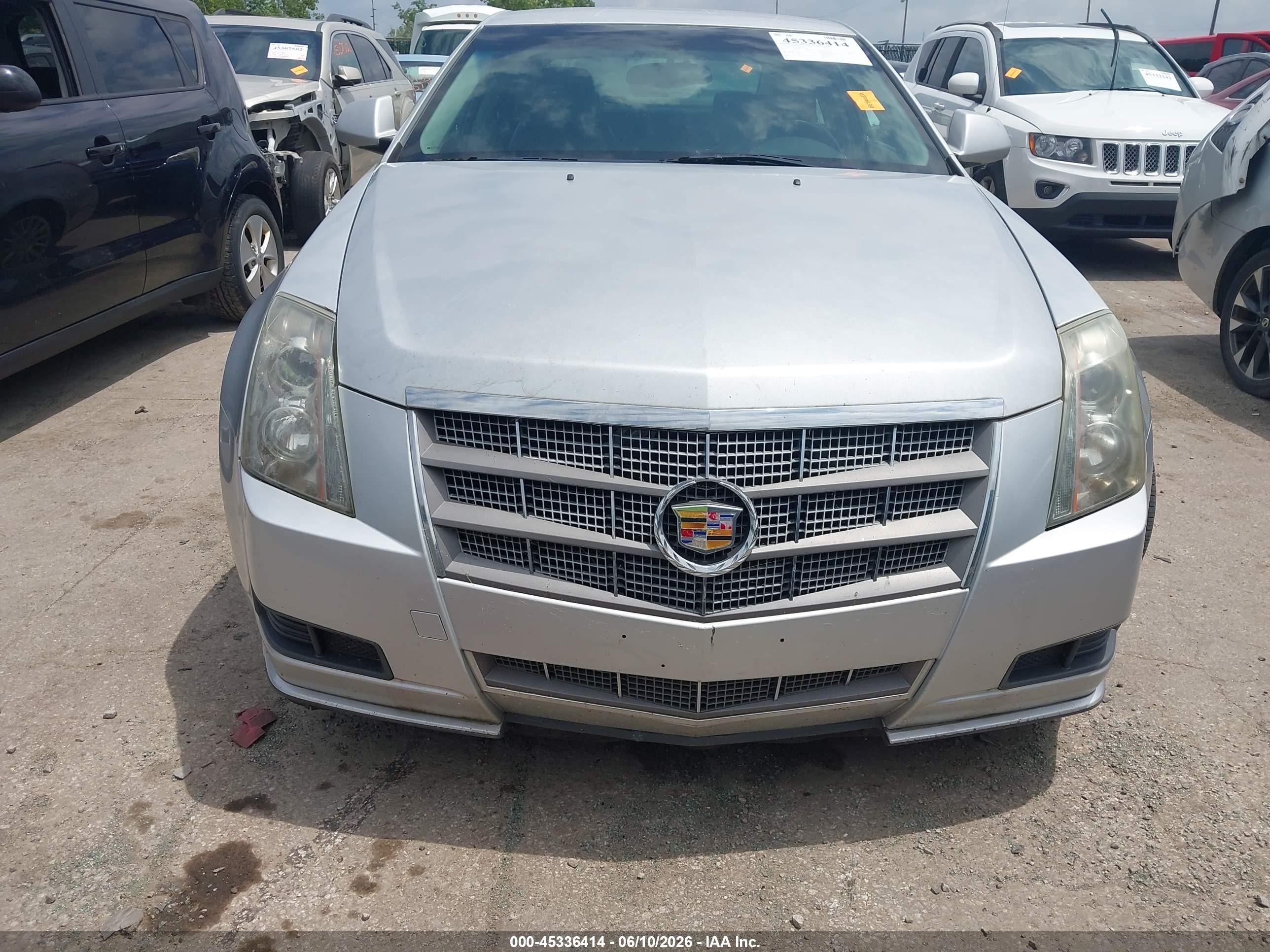2010 Cadillac Cts Luxury Silver vin: 1G6DG5EG3A0121156