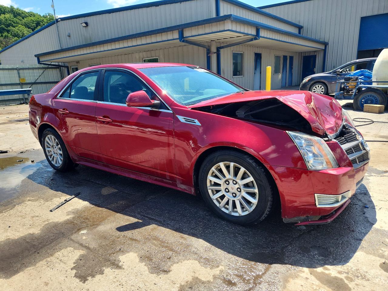 2010 Cadillac Cts Luxury Collection Red vin: 1G6DG5EG4A0122946