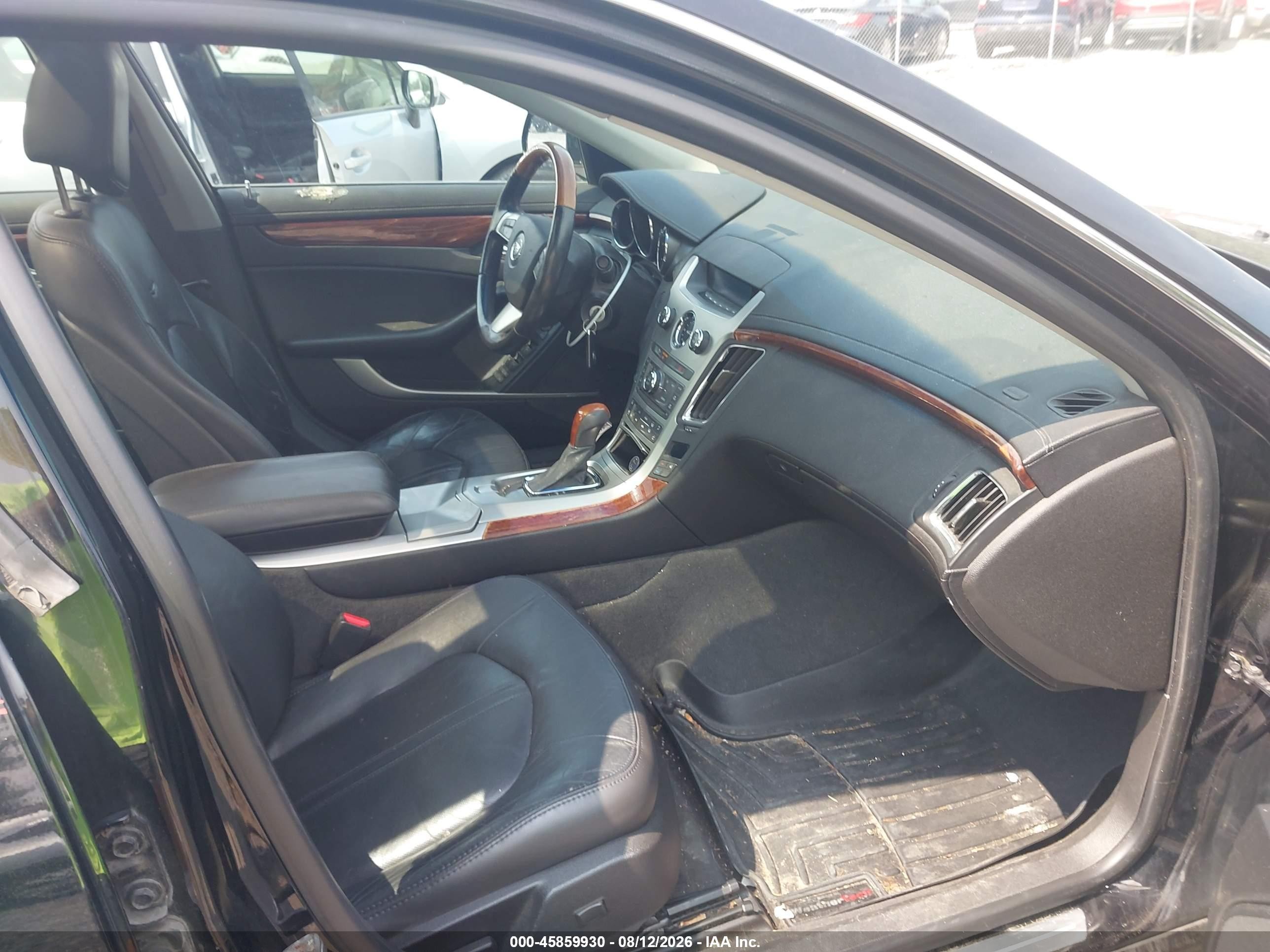 2010 Cadillac Cts Luxury Black vin: 1G6DG5EG4A0128830