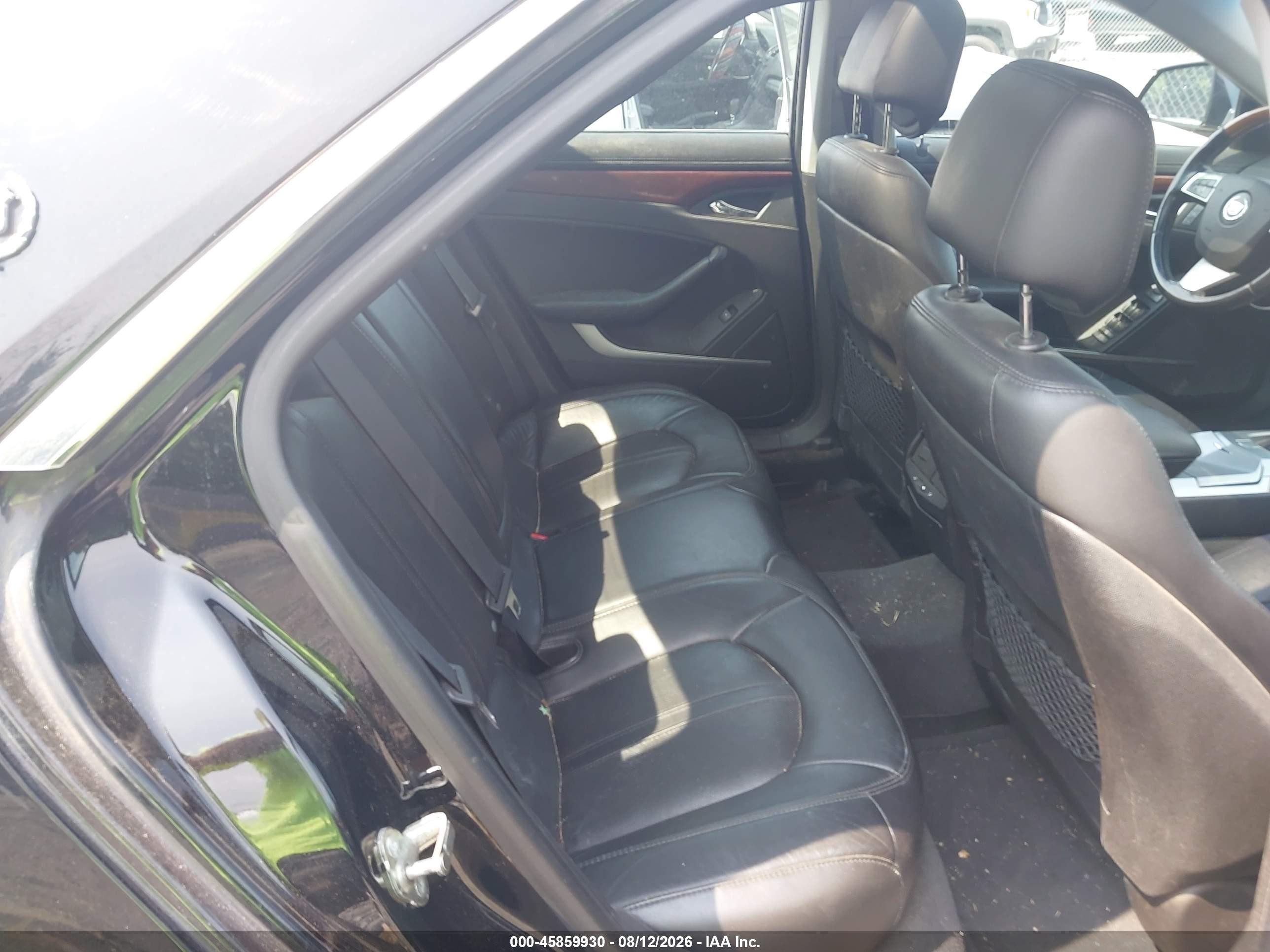 2010 Cadillac Cts Luxury Black vin: 1G6DG5EG4A0128830
