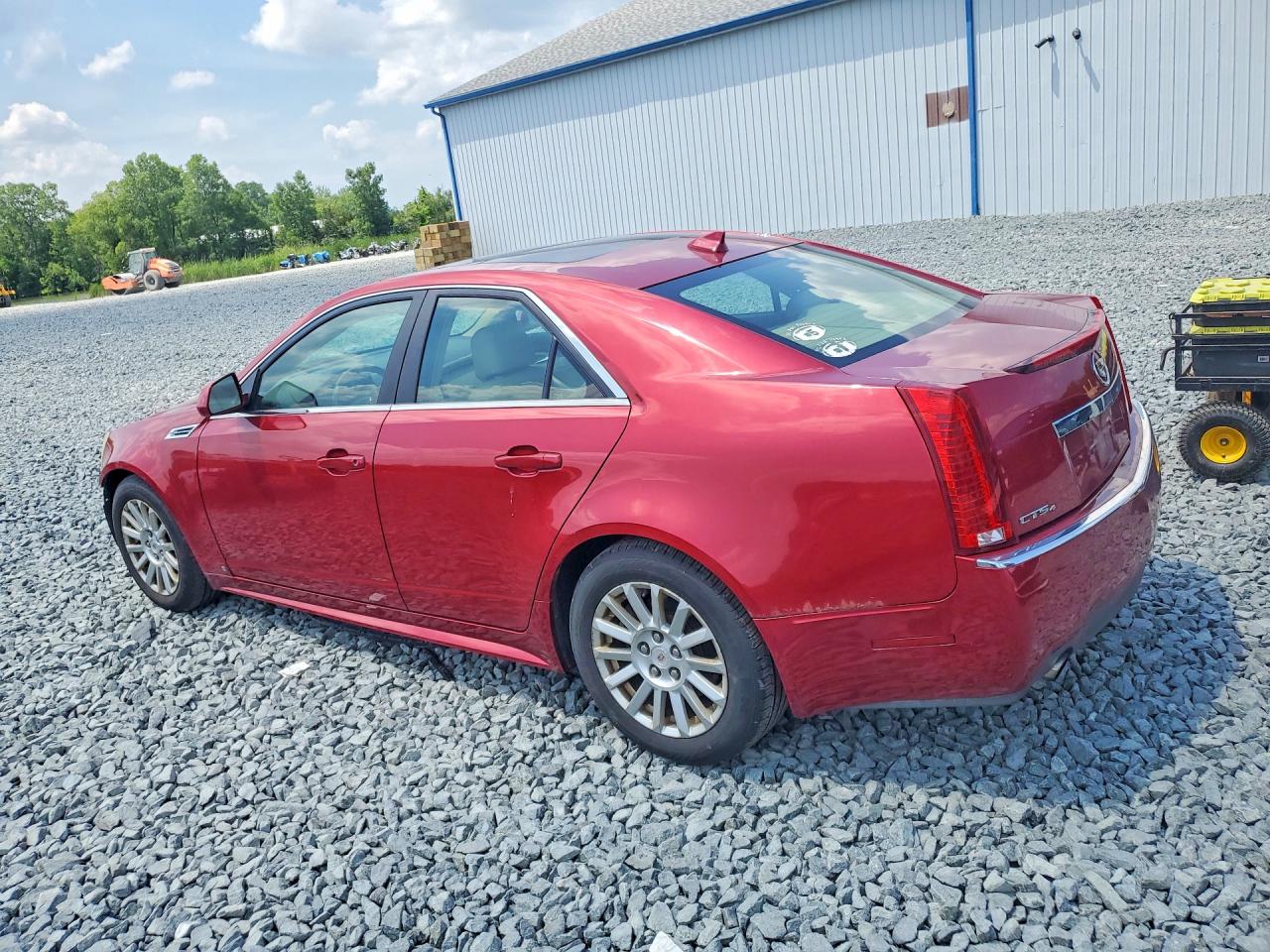 2010 Cadillac Cts Luxury Collection Red vin: 1G6DG5EG7A0101590