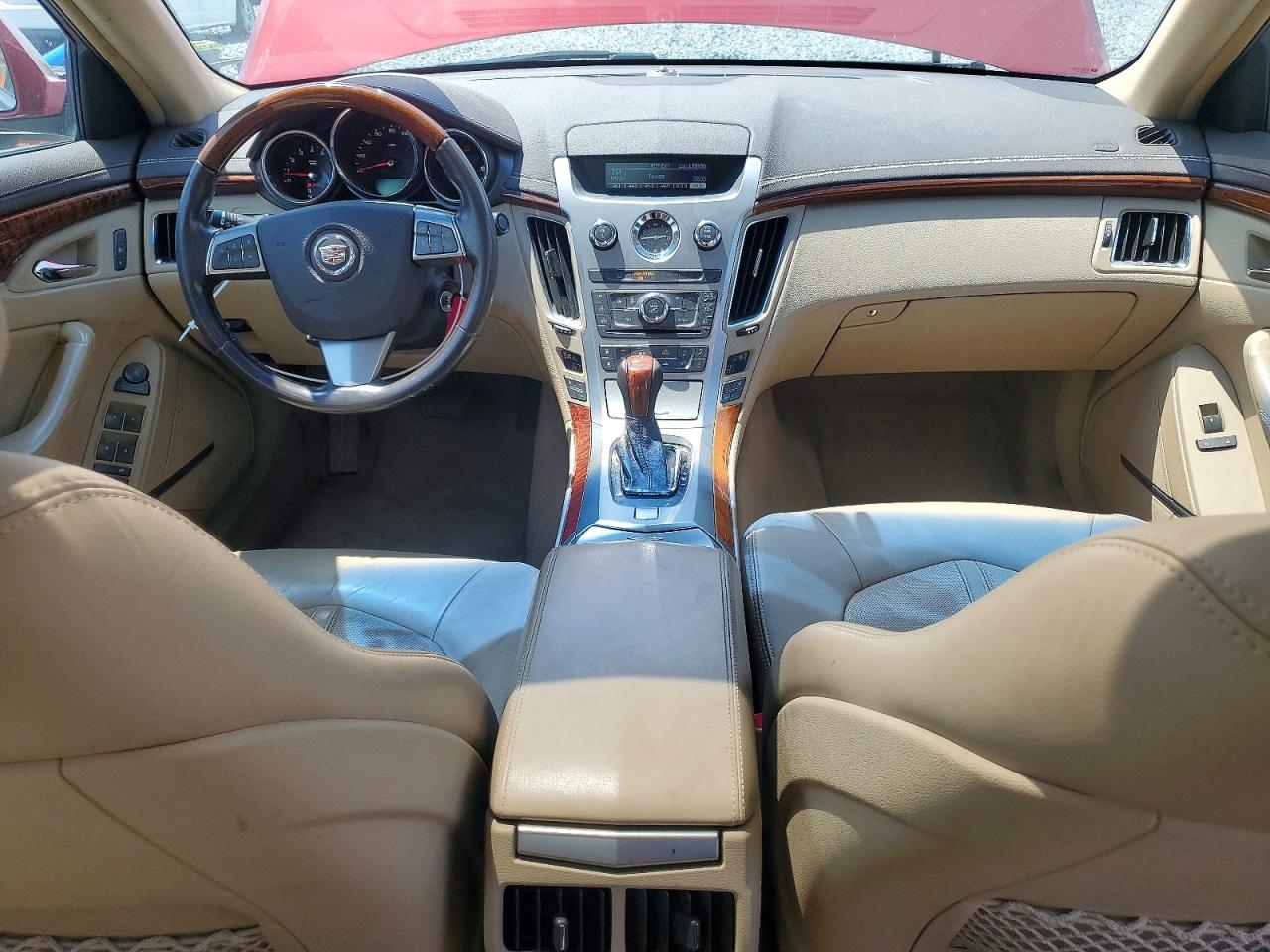 2010 Cadillac Cts Luxury Collection Red vin: 1G6DG5EG7A0101590