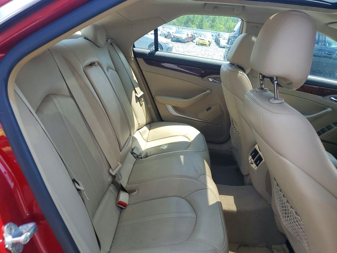 2010 Cadillac Cts Luxury Collection Red vin: 1G6DG5EG7A0101590