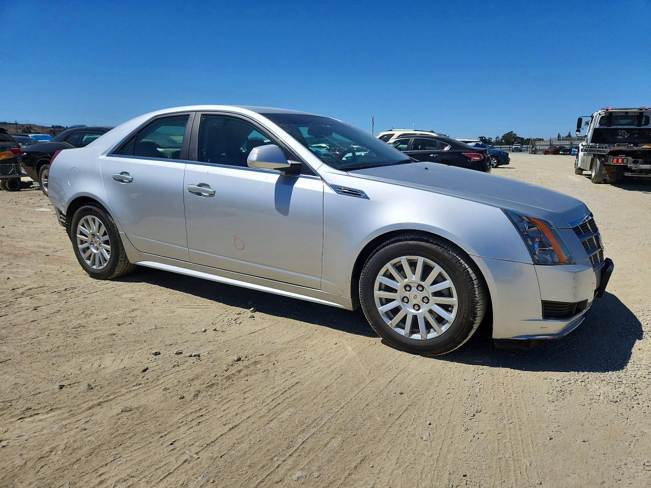 2010 Cadillac Cts Luxury Collection Silver vin: 1G6DG5EGXA0113247