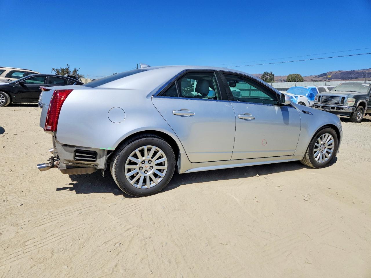 2010 Cadillac Cts Luxury Collection Silver vin: 1G6DG5EGXA0113247