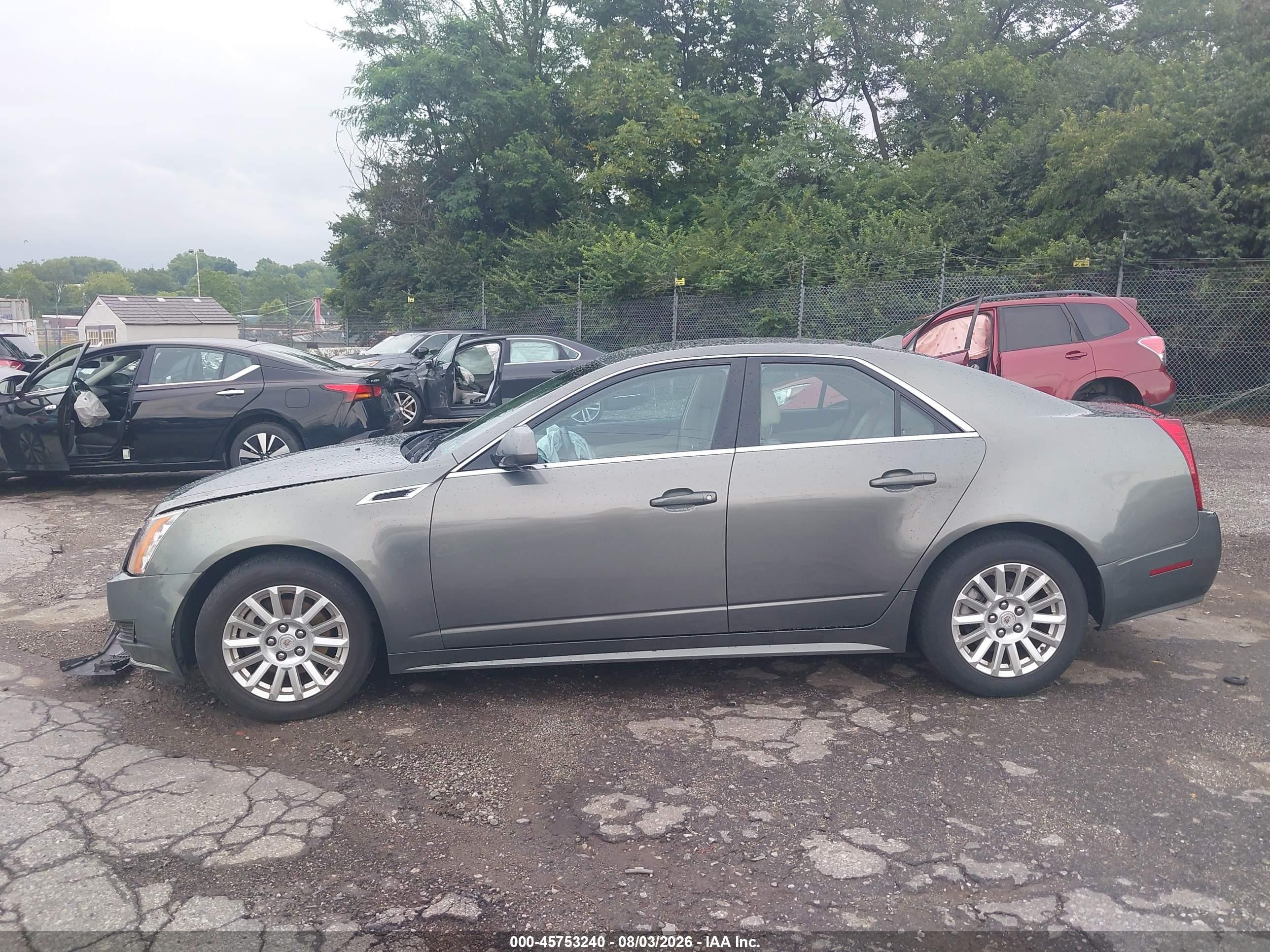 2011 Cadillac Cts Luxury Серый vin: 1G6DG5EY0B0121447