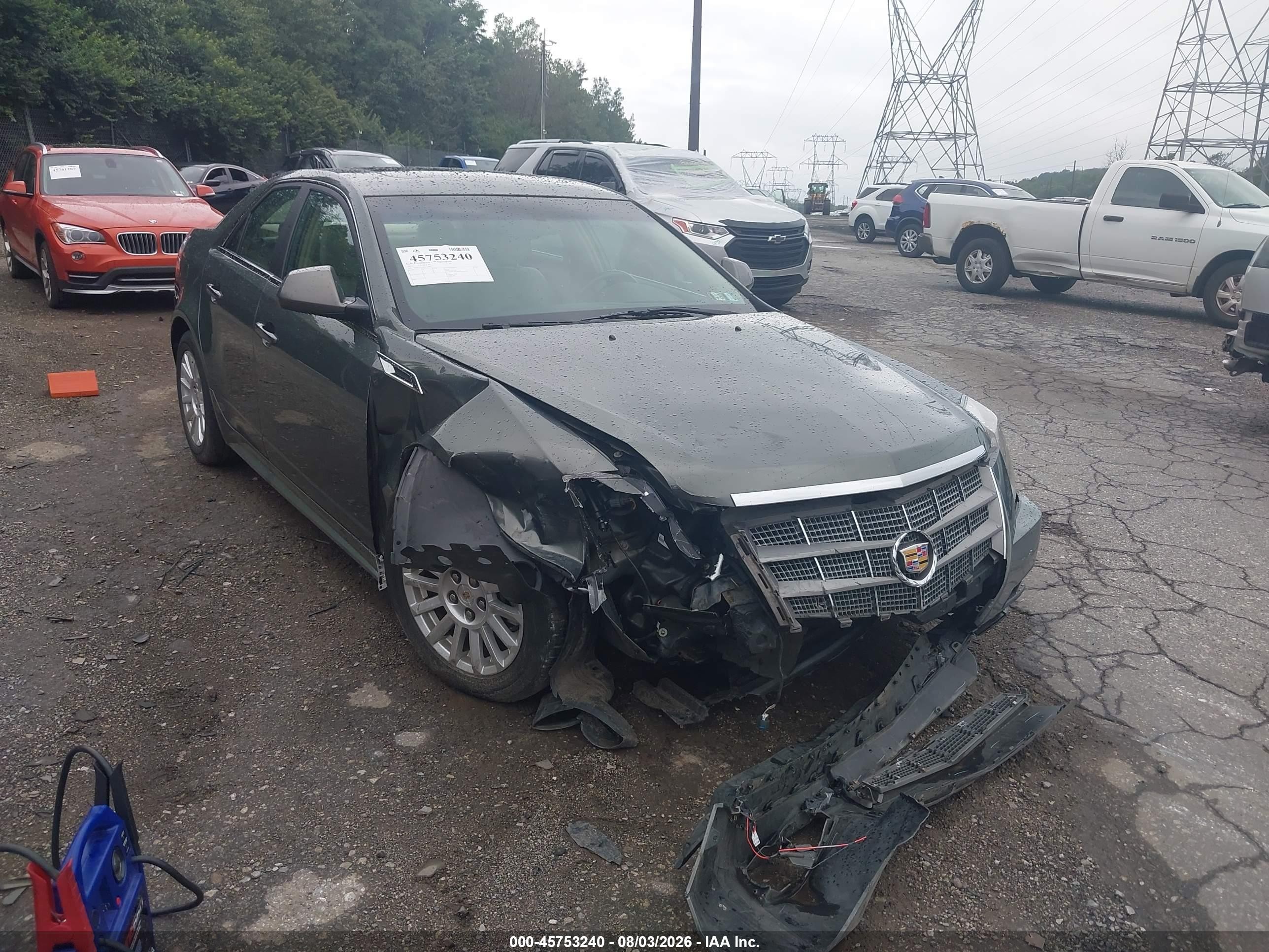 2011 Cadillac Cts Luxury Серый vin: 1G6DG5EY0B0121447