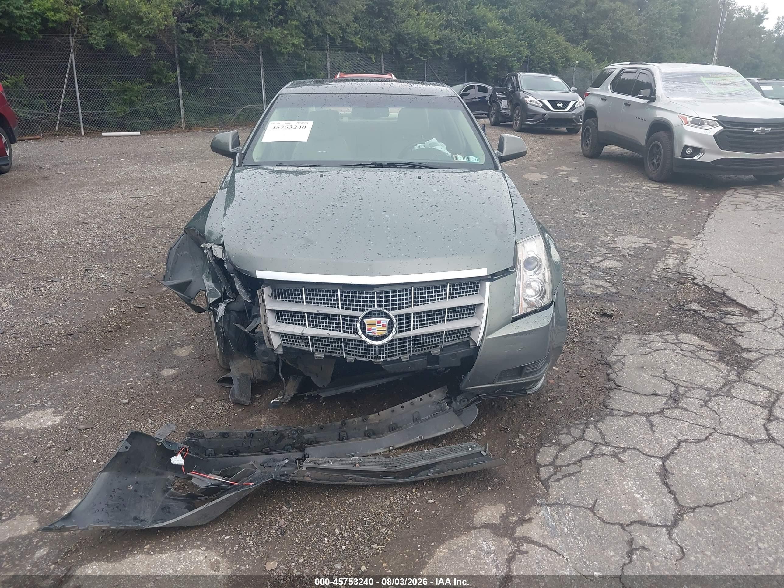 2011 Cadillac Cts Luxury Серый vin: 1G6DG5EY0B0121447
