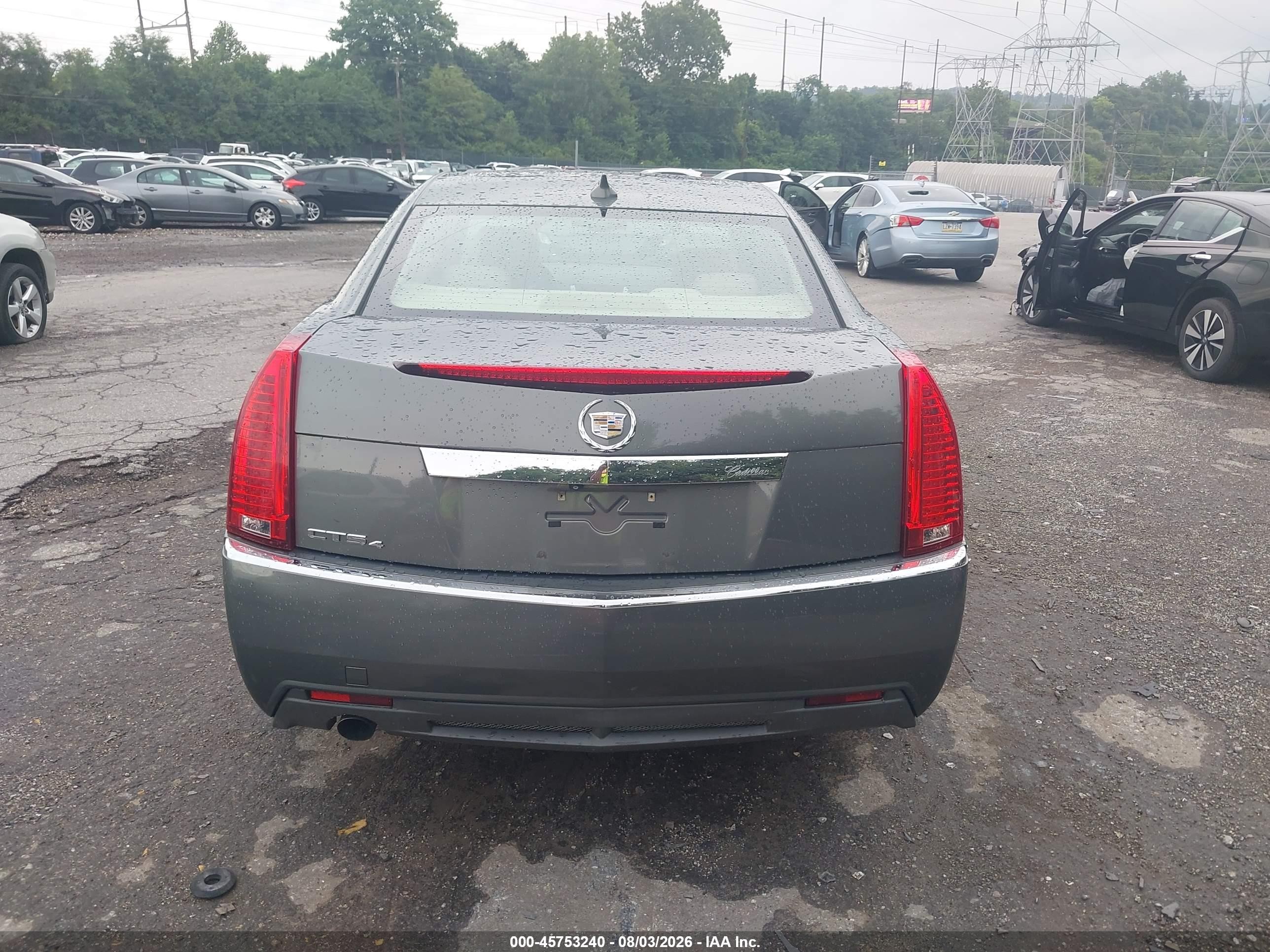 2011 Cadillac Cts Luxury Серый vin: 1G6DG5EY0B0121447