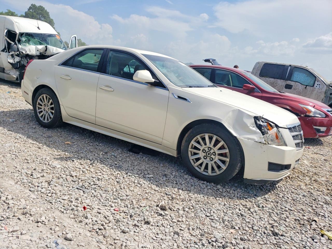 2011 Cadillac Cts Luxury Collection White vin: 1G6DG5EY0B0146638