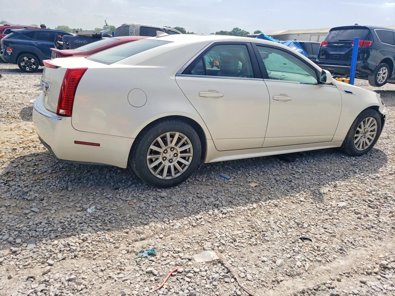 2011 Cadillac Cts Luxury Collection White vin: 1G6DG5EY0B0146638