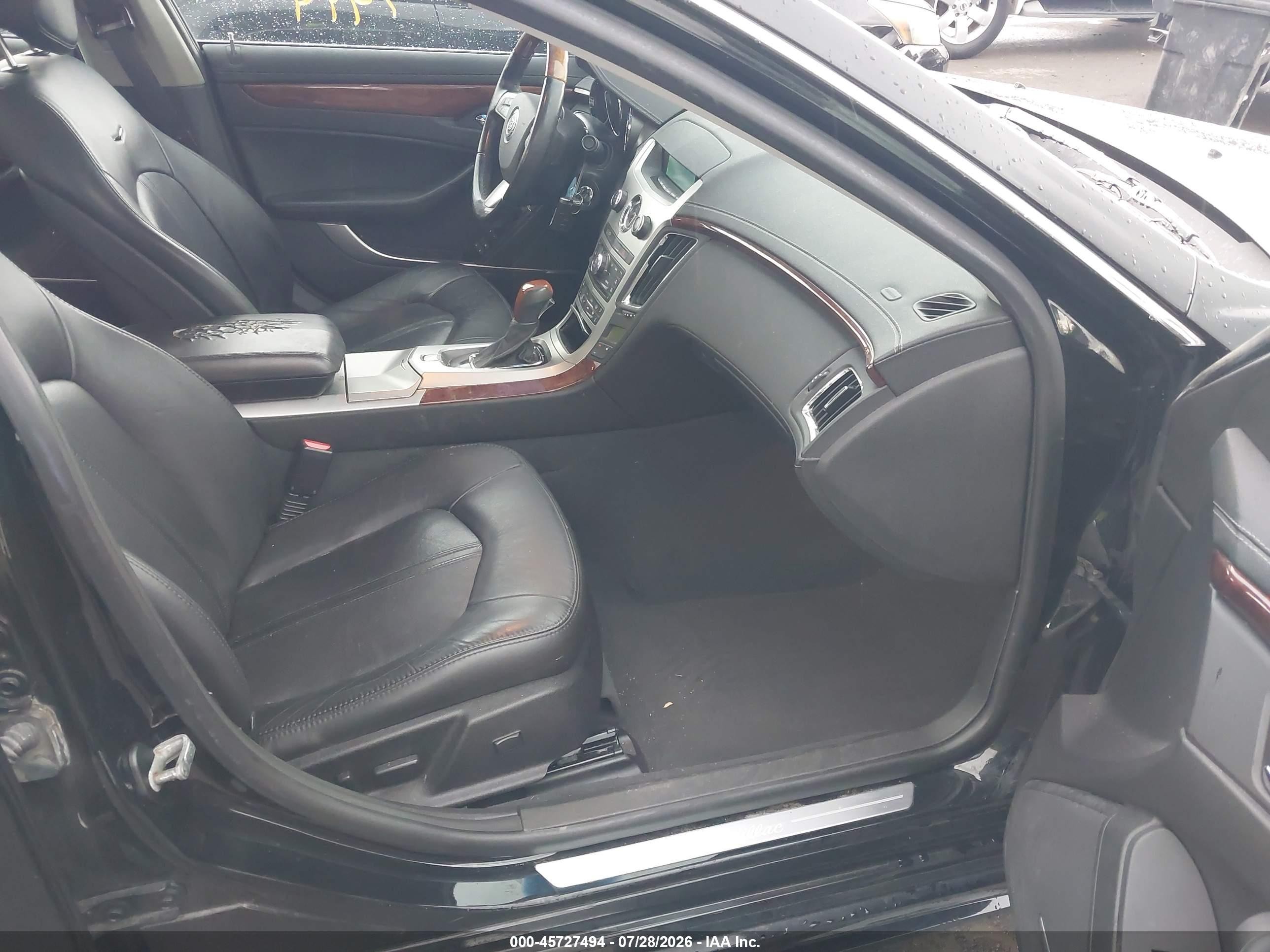 2011 Cadillac Cts Luxury Black vin: 1G6DG5EY0B0169658