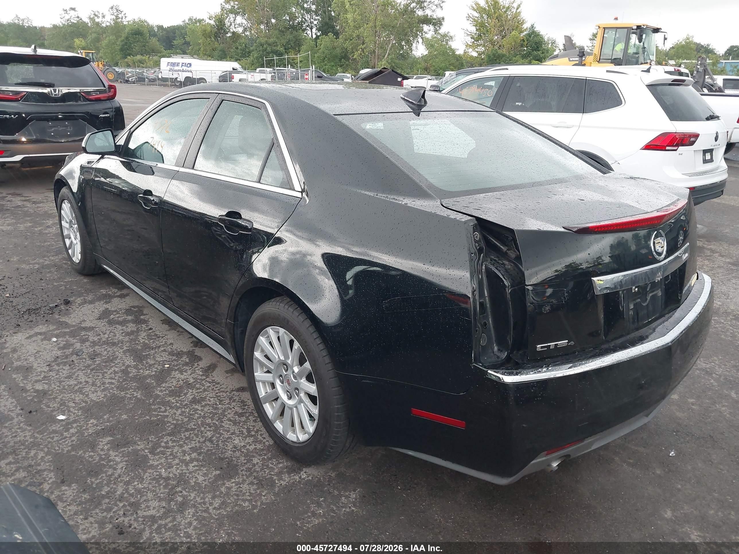 2011 Cadillac Cts Luxury Black vin: 1G6DG5EY0B0169658