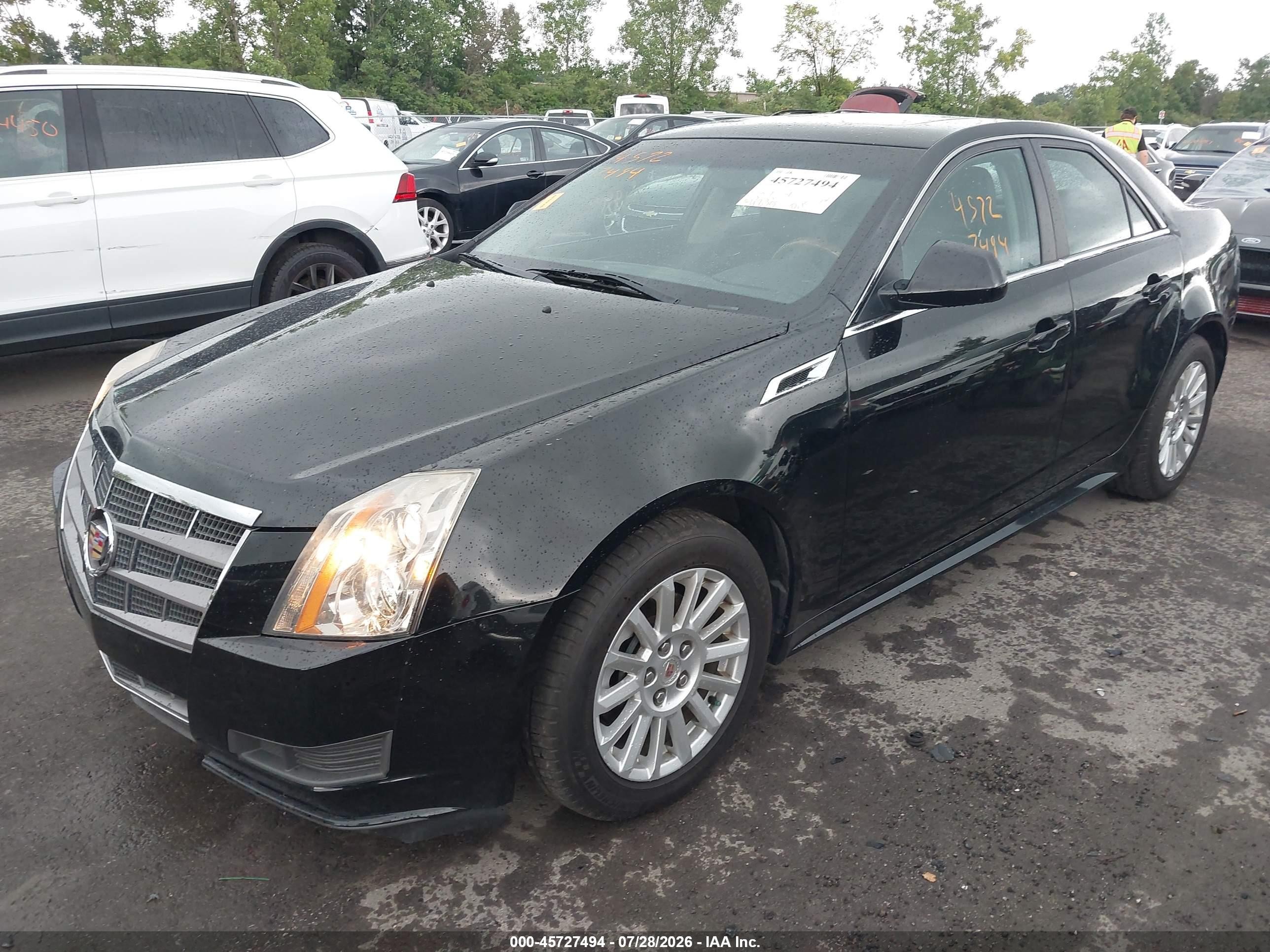 2011 Cadillac Cts Luxury Black vin: 1G6DG5EY0B0169658