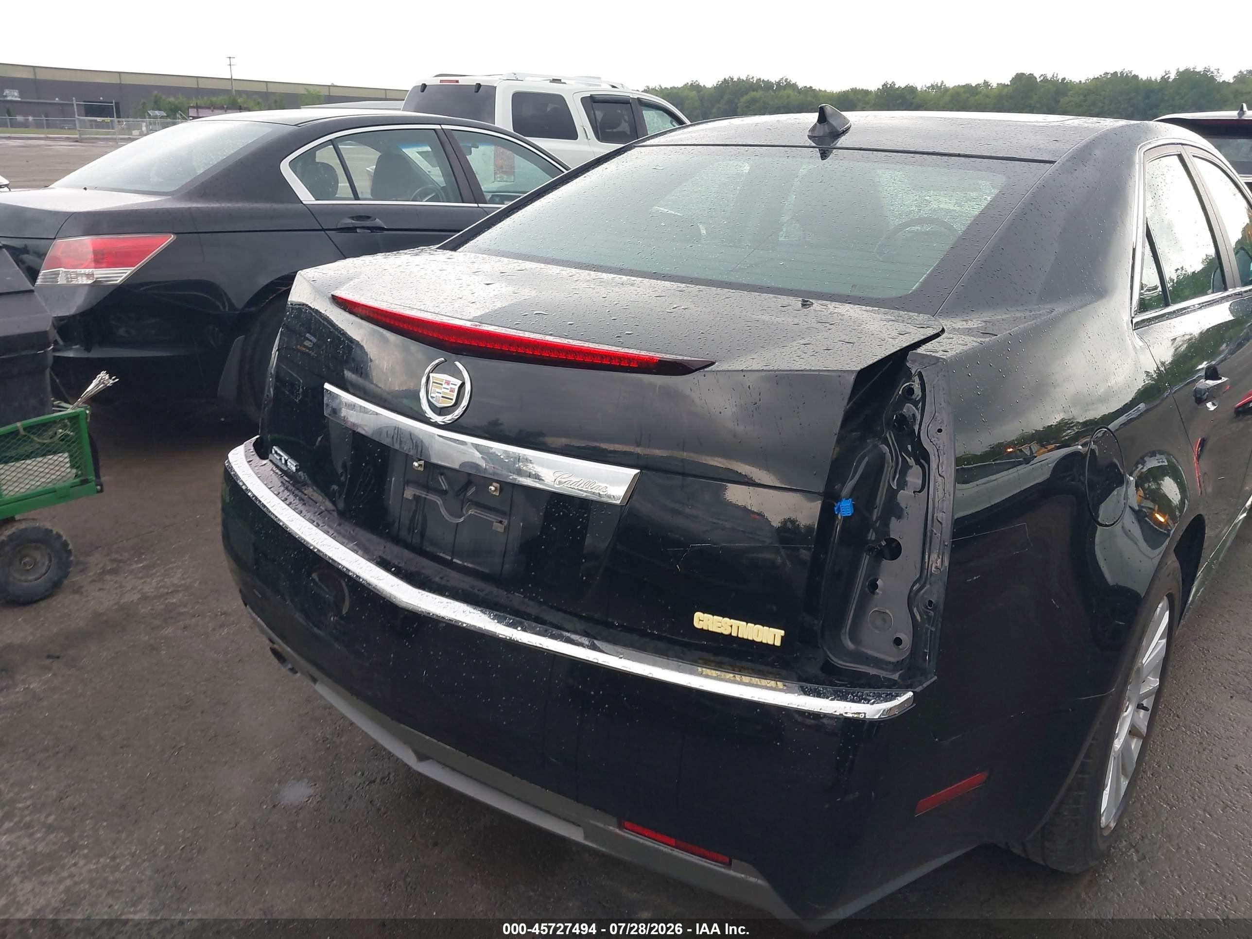 2011 Cadillac Cts Luxury Black vin: 1G6DG5EY0B0169658