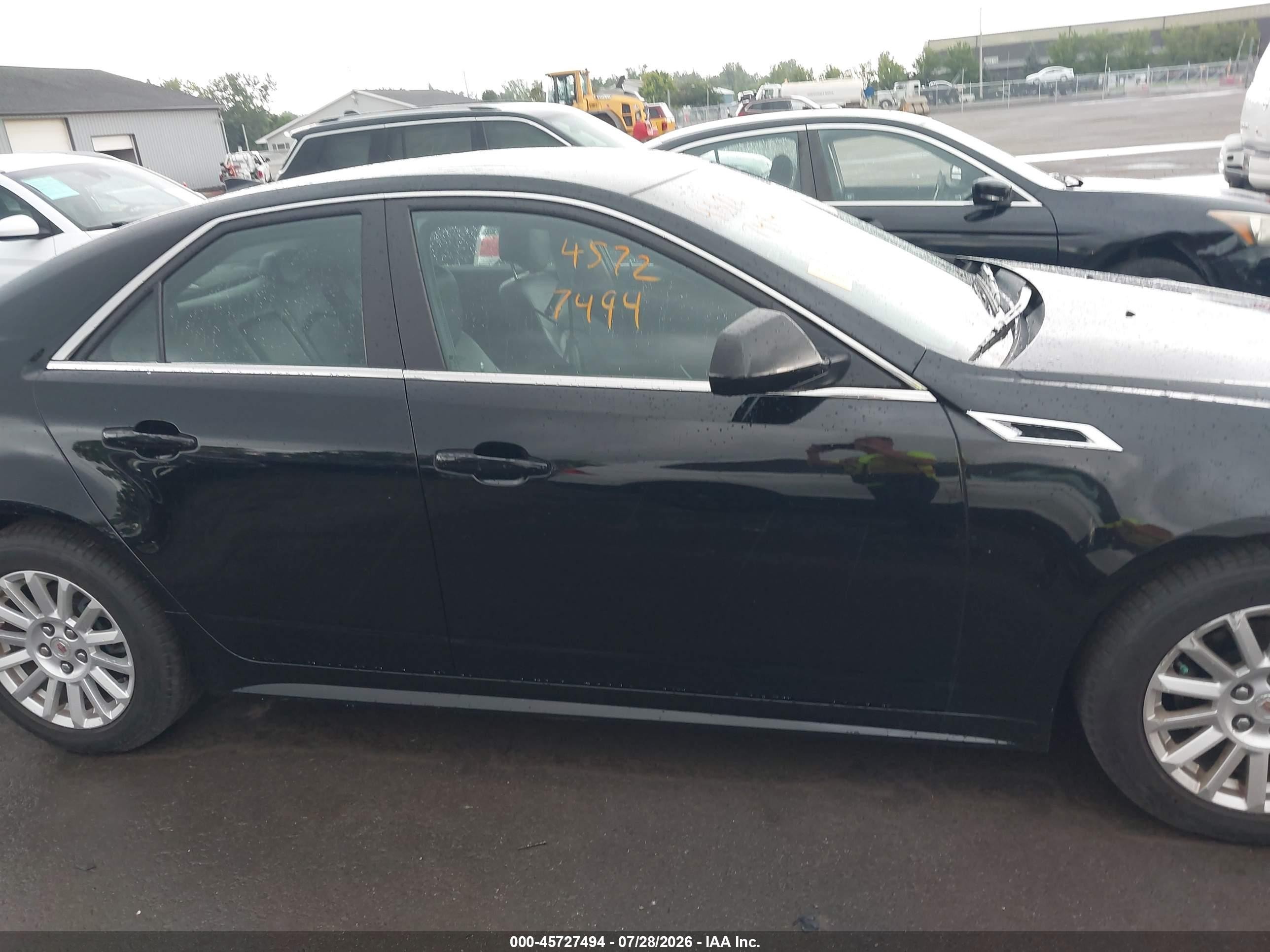 2011 Cadillac Cts Luxury Black vin: 1G6DG5EY0B0169658