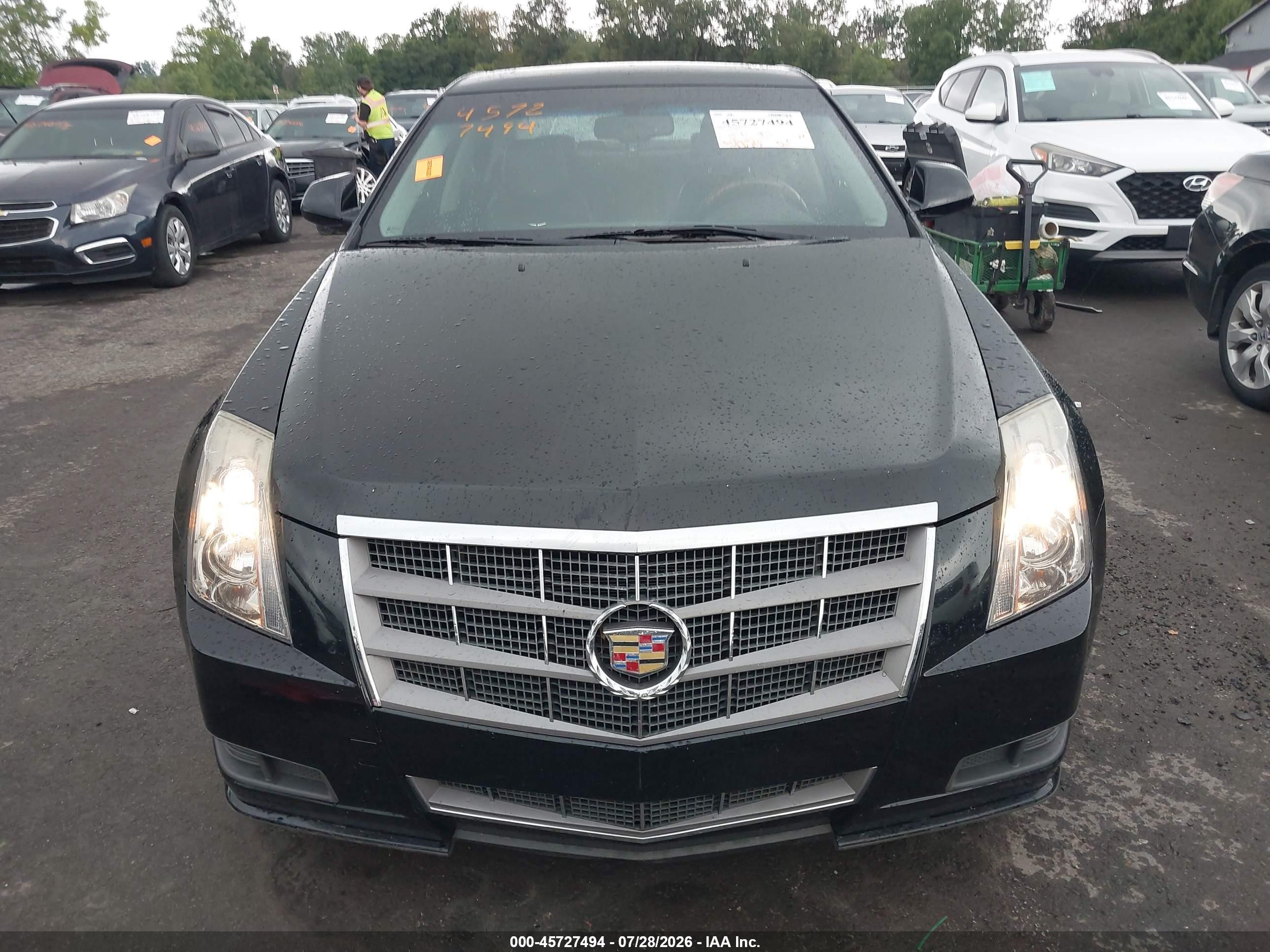 2011 Cadillac Cts Luxury Black vin: 1G6DG5EY0B0169658