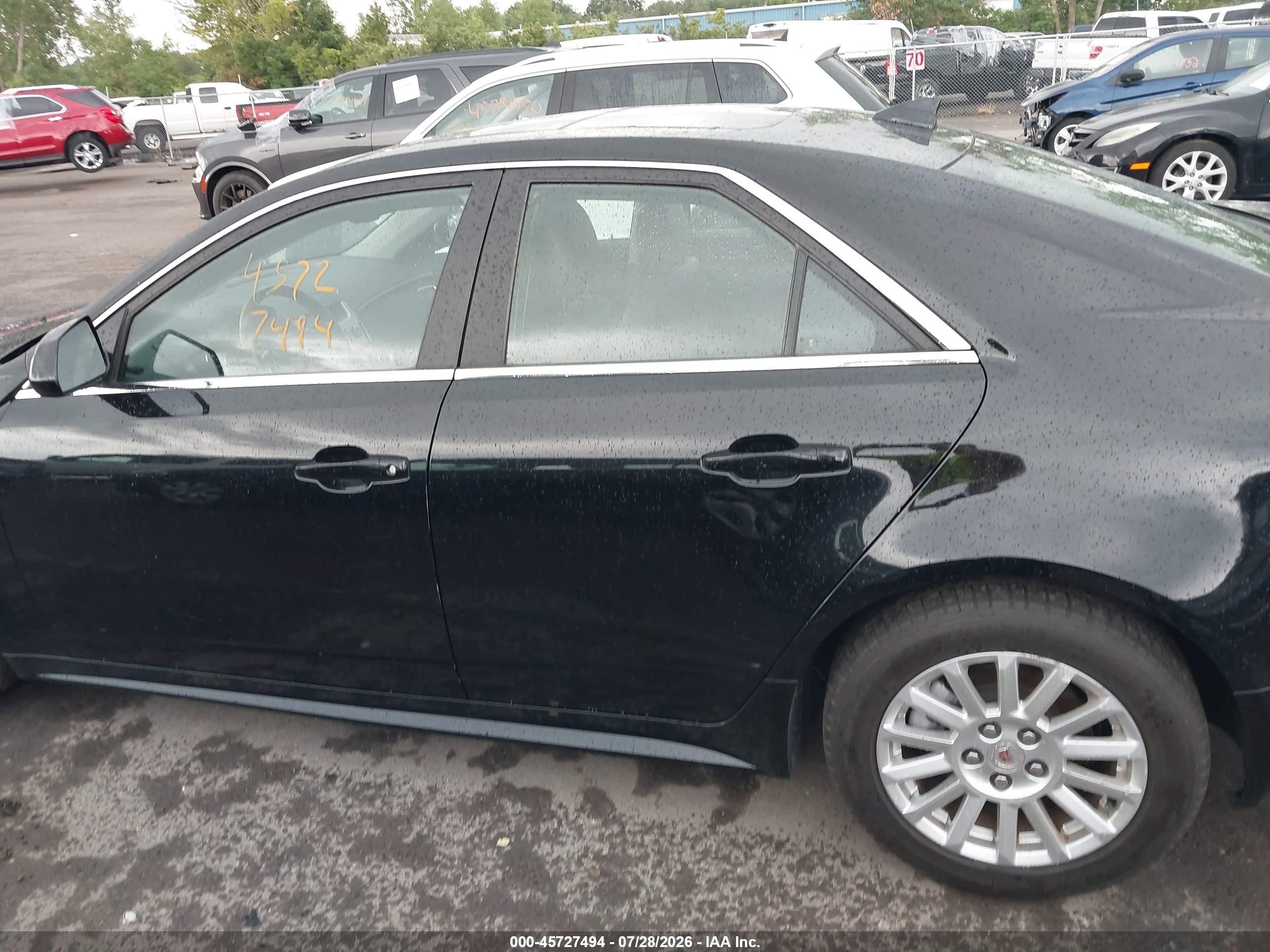 2011 Cadillac Cts Luxury Black vin: 1G6DG5EY0B0169658