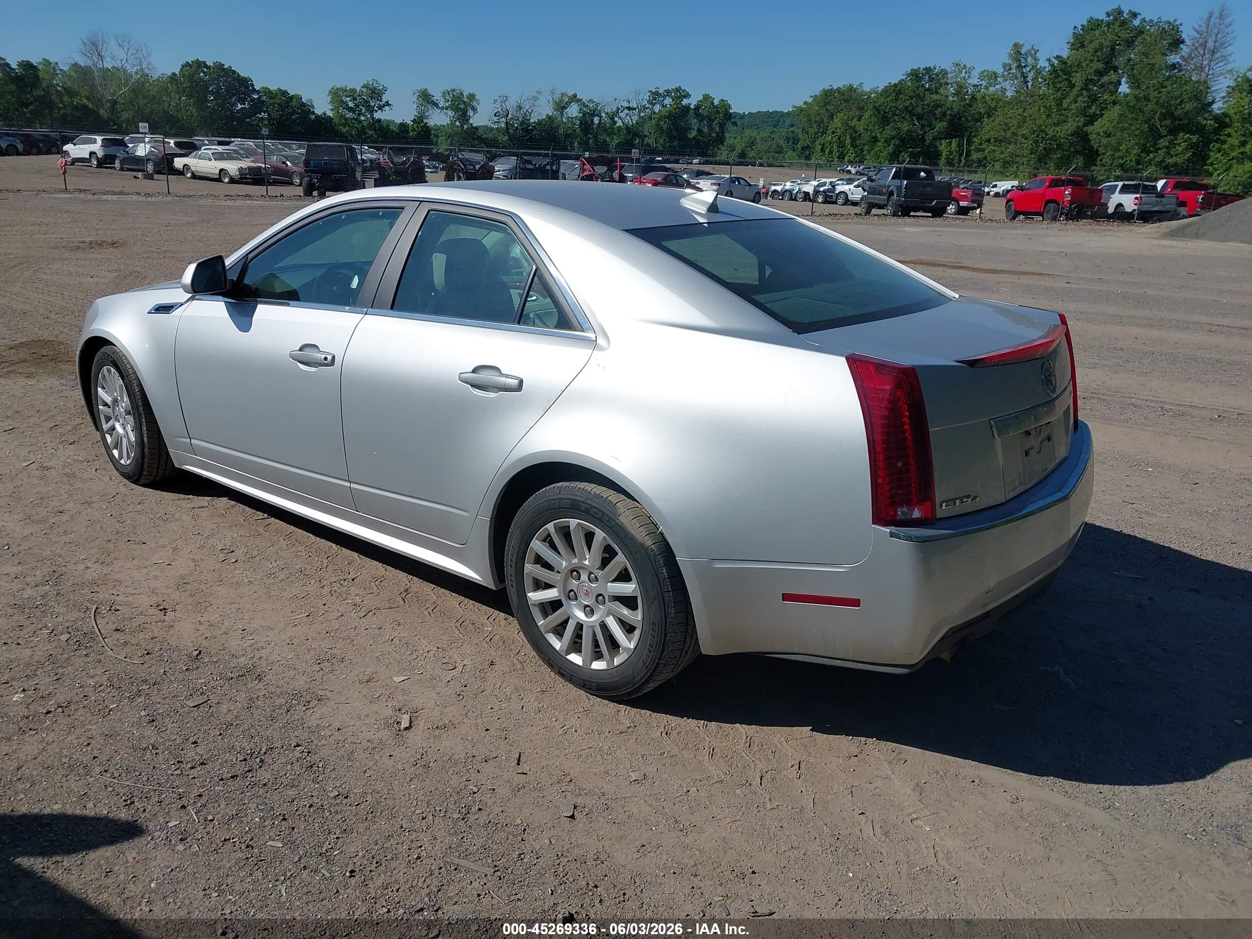 2011 Cadillac Cts Luxury Silver vin: 1G6DG5EY3B0116422