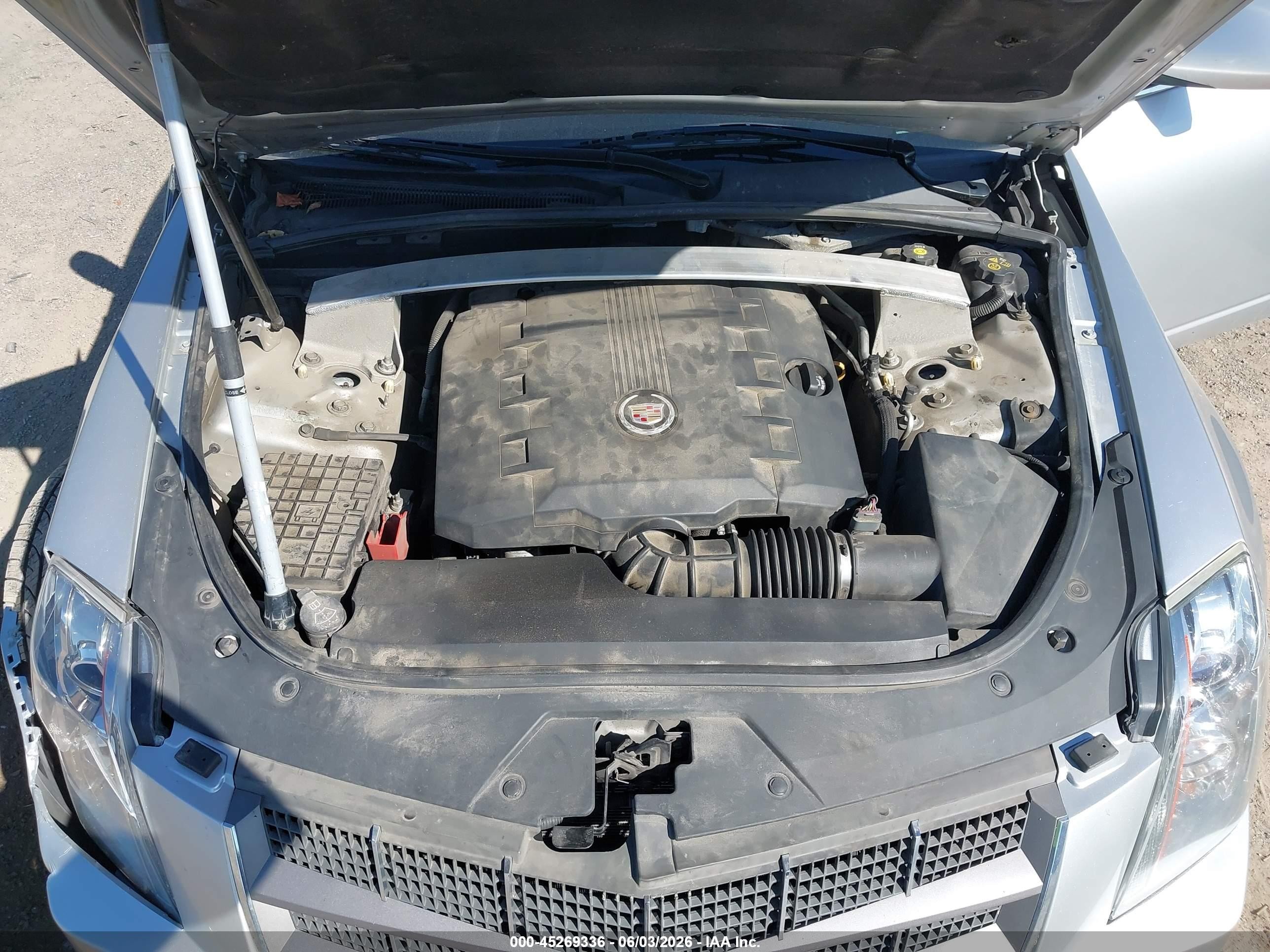 2011 Cadillac Cts Luxury Silver vin: 1G6DG5EY3B0116422