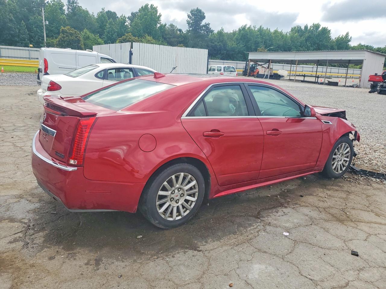 2011 Cadillac Cts Luxury Collection Maroon vin: 1G6DG5EY3B0133740